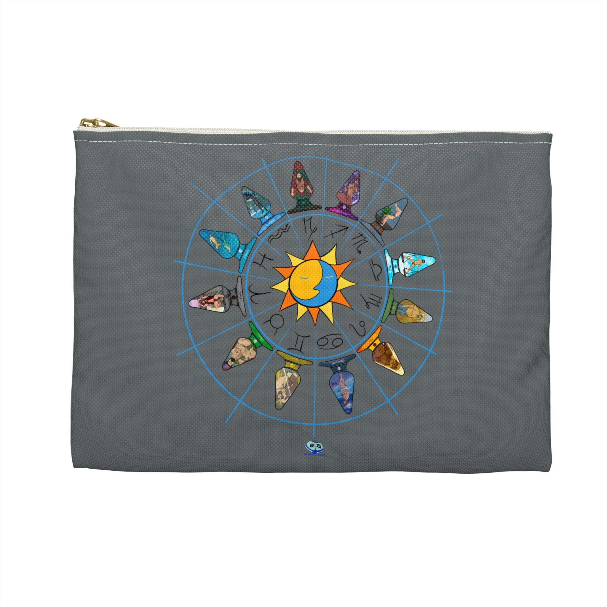 Zipper Gear Pouch - Zodiac Butt Plug: Scorpio
