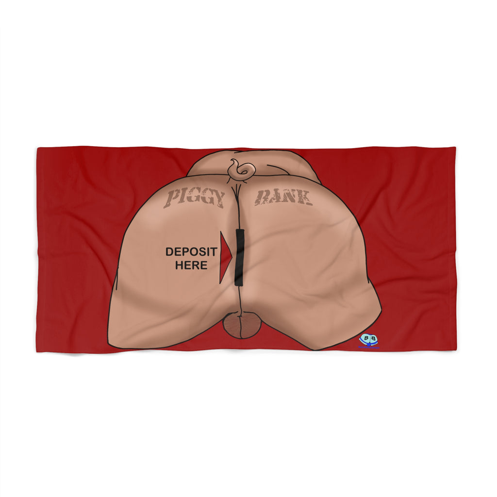 Beach Towel - Piggy Bank