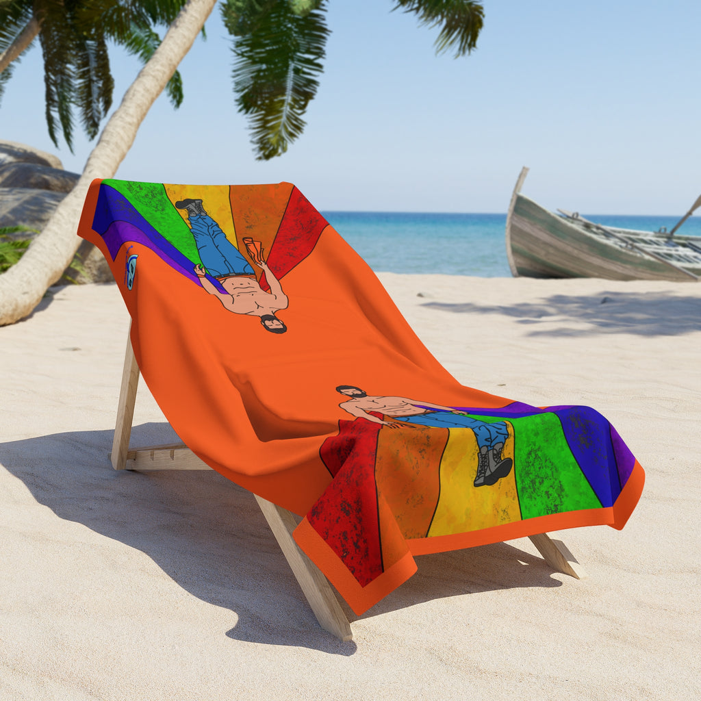 Beach Towel - Rainbow Road