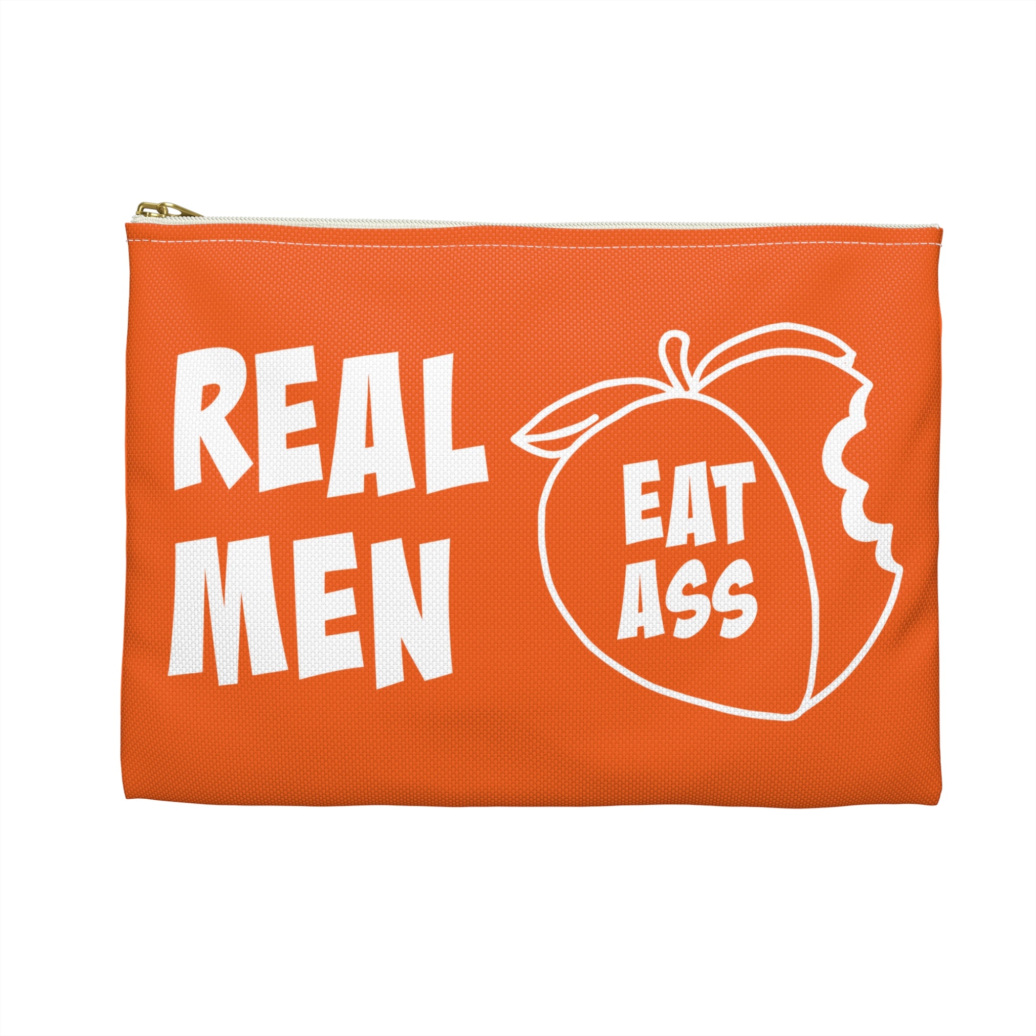Zipper Gear Pouch - Real Men Eat Ass