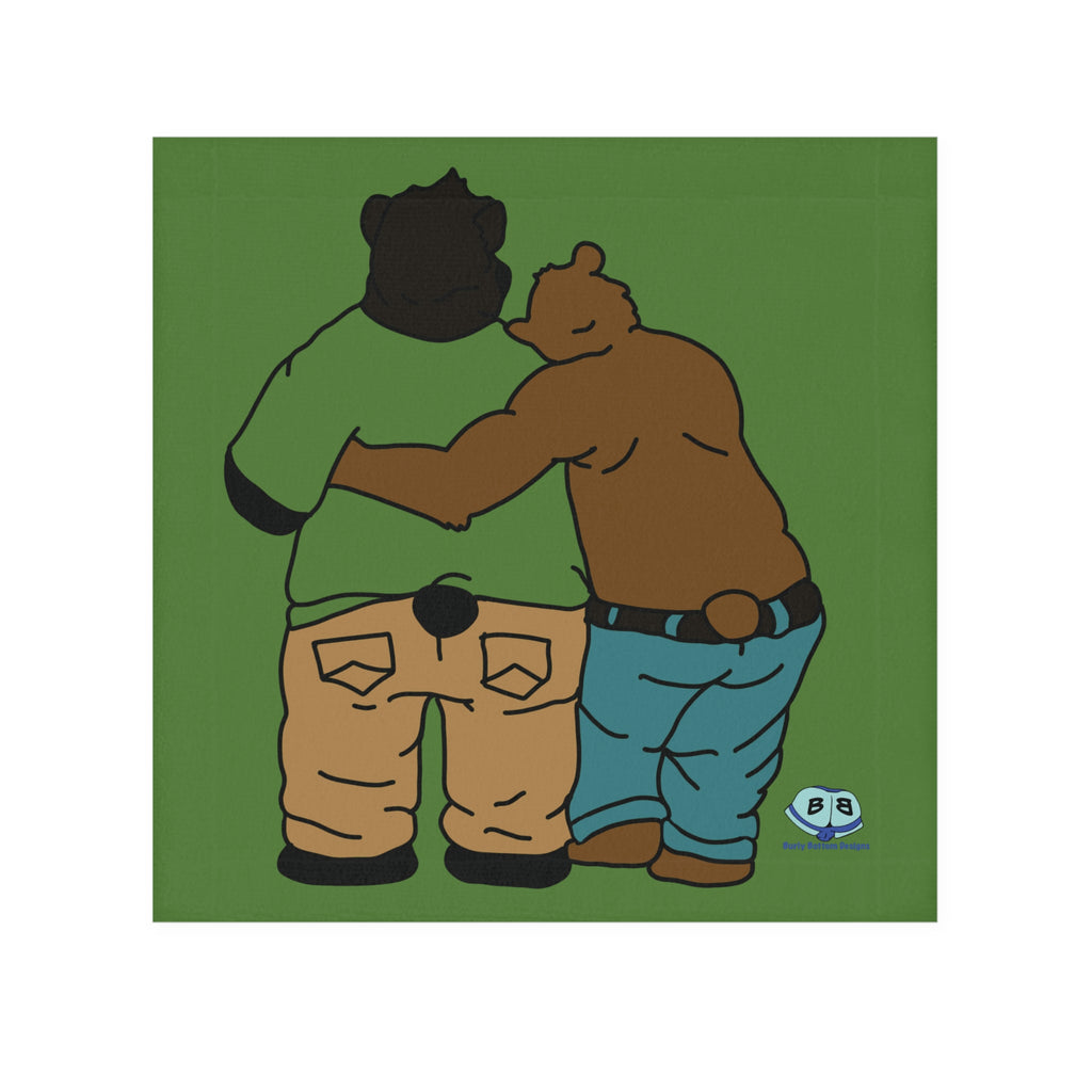 Cum Rag - Two Bears from Behind