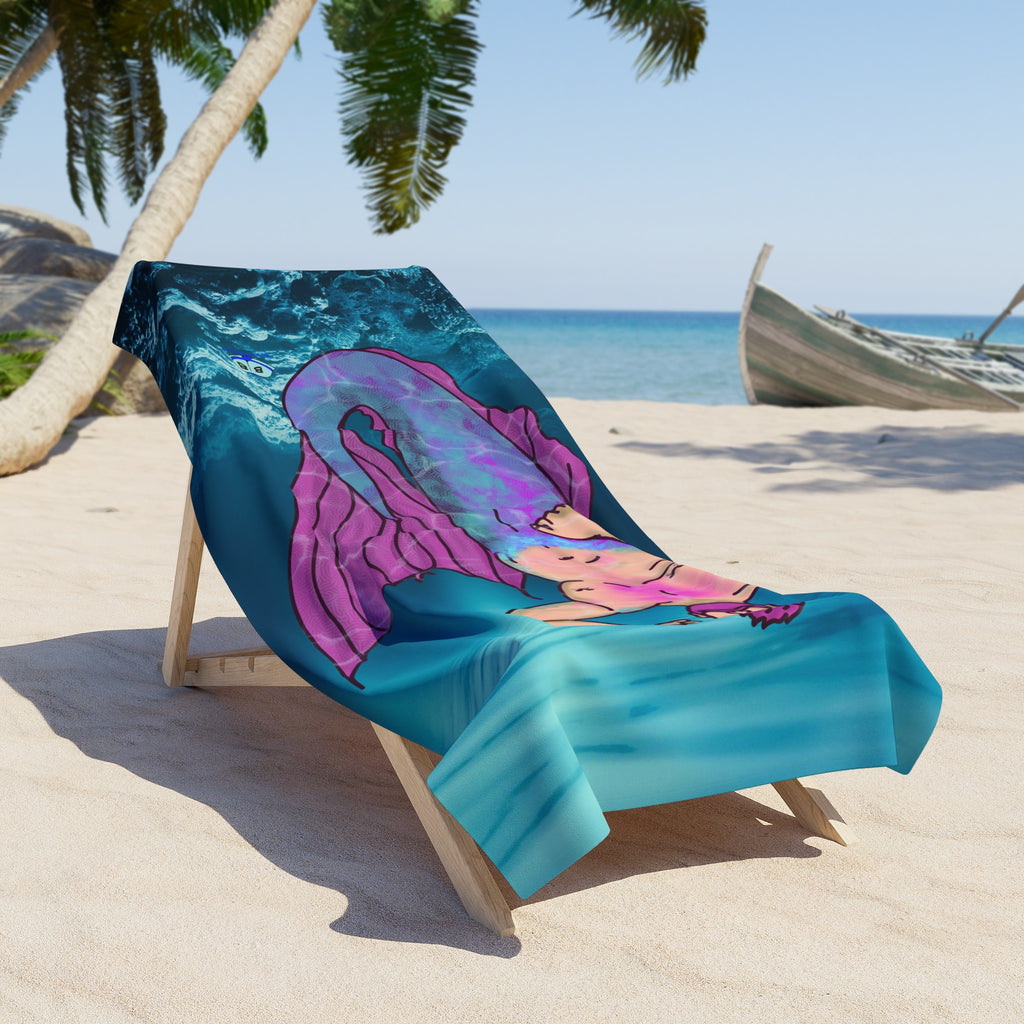 Beach Towel - MerCub Pink