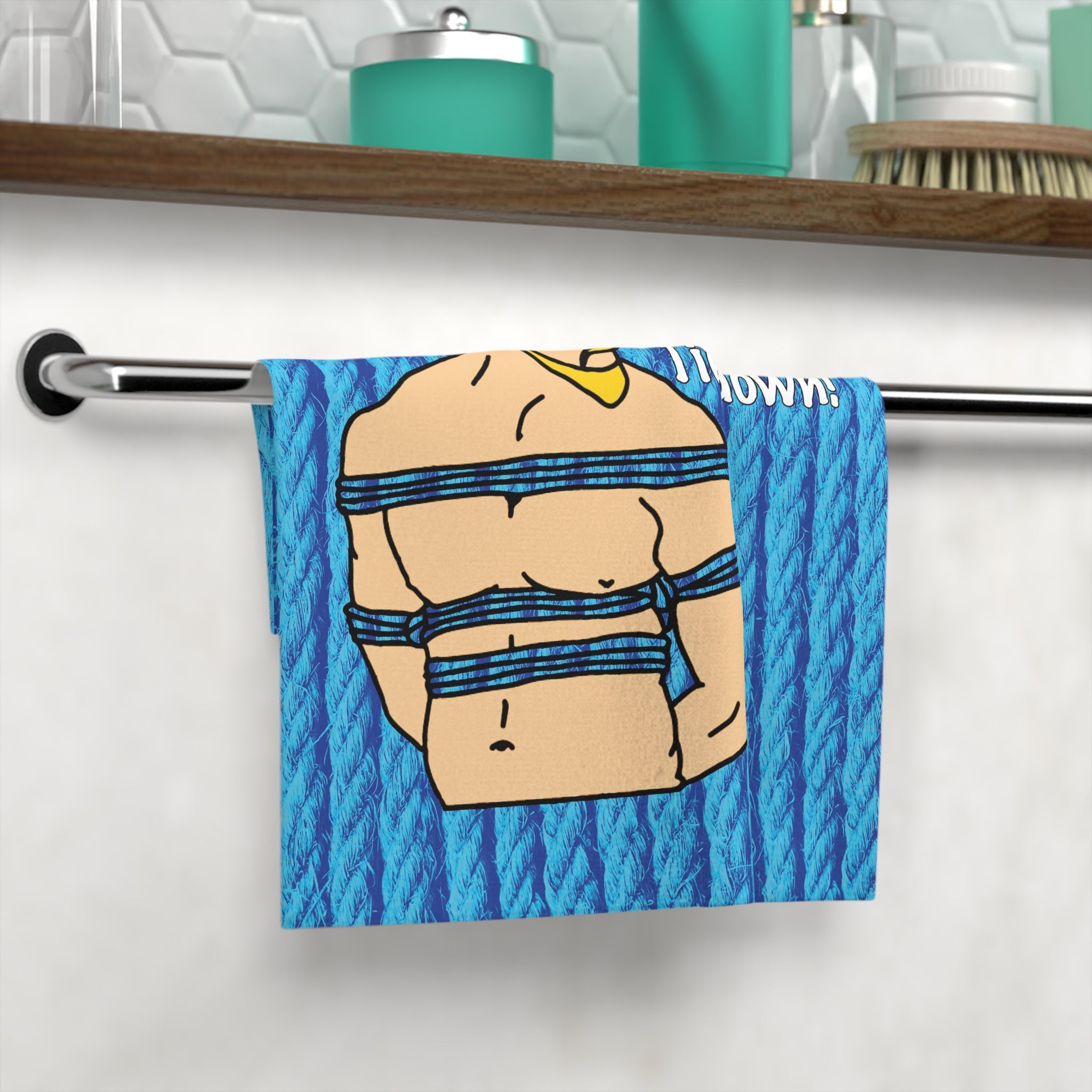 Cum Rag - Bound and Blindfolded