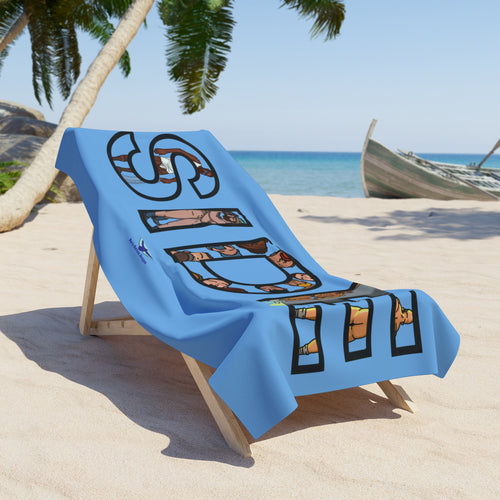 Beach Towel - SIDE Cutout