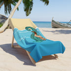 Beach Towel - El Hombre Sobre El Caballito De Mar