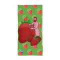 Beach Towel - Red and Wild
