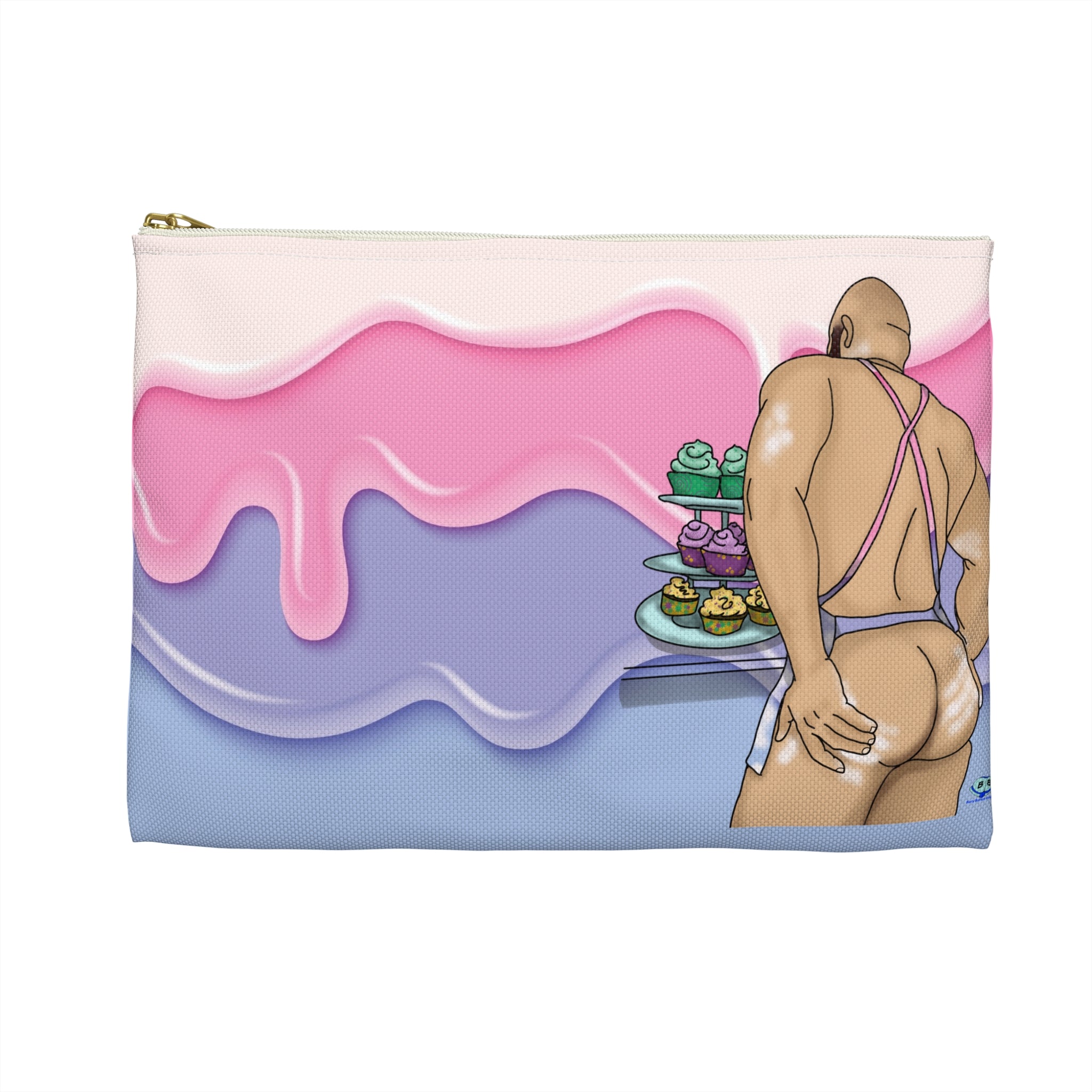 Zipper Gear Pouch - Cakes