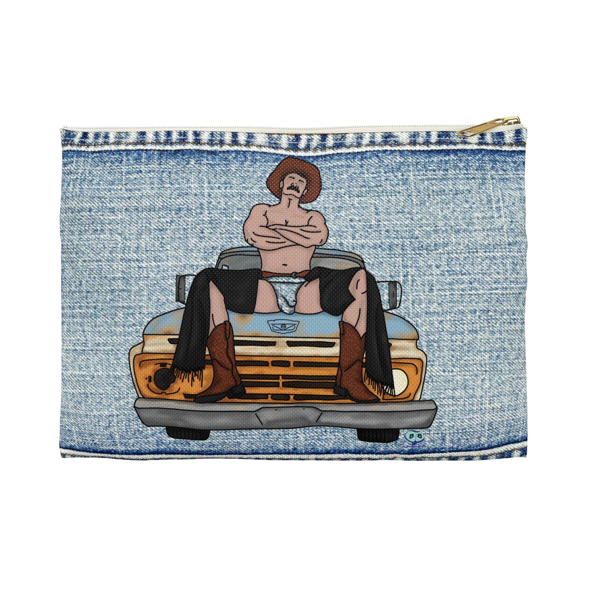 Zipper Gear Pouch - Truck Nuts