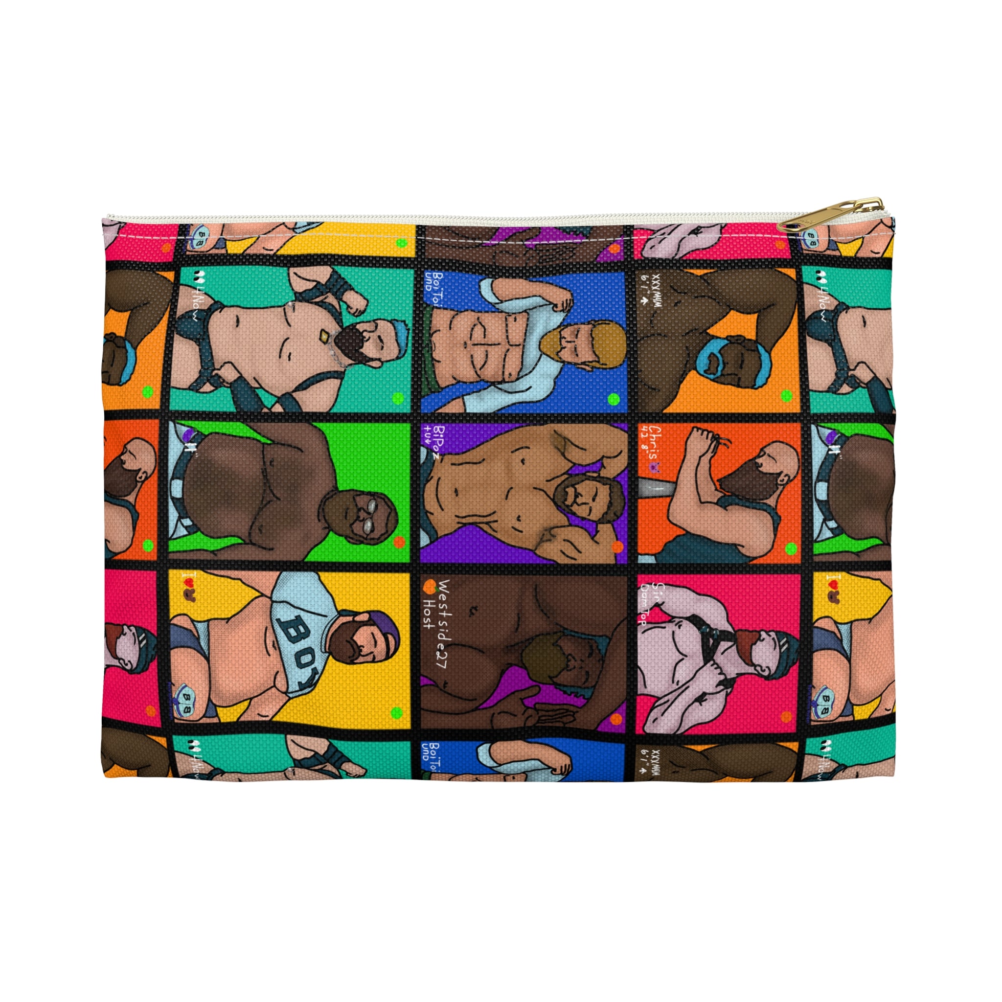 Zipper Gear Pouch - What's for Dinner?