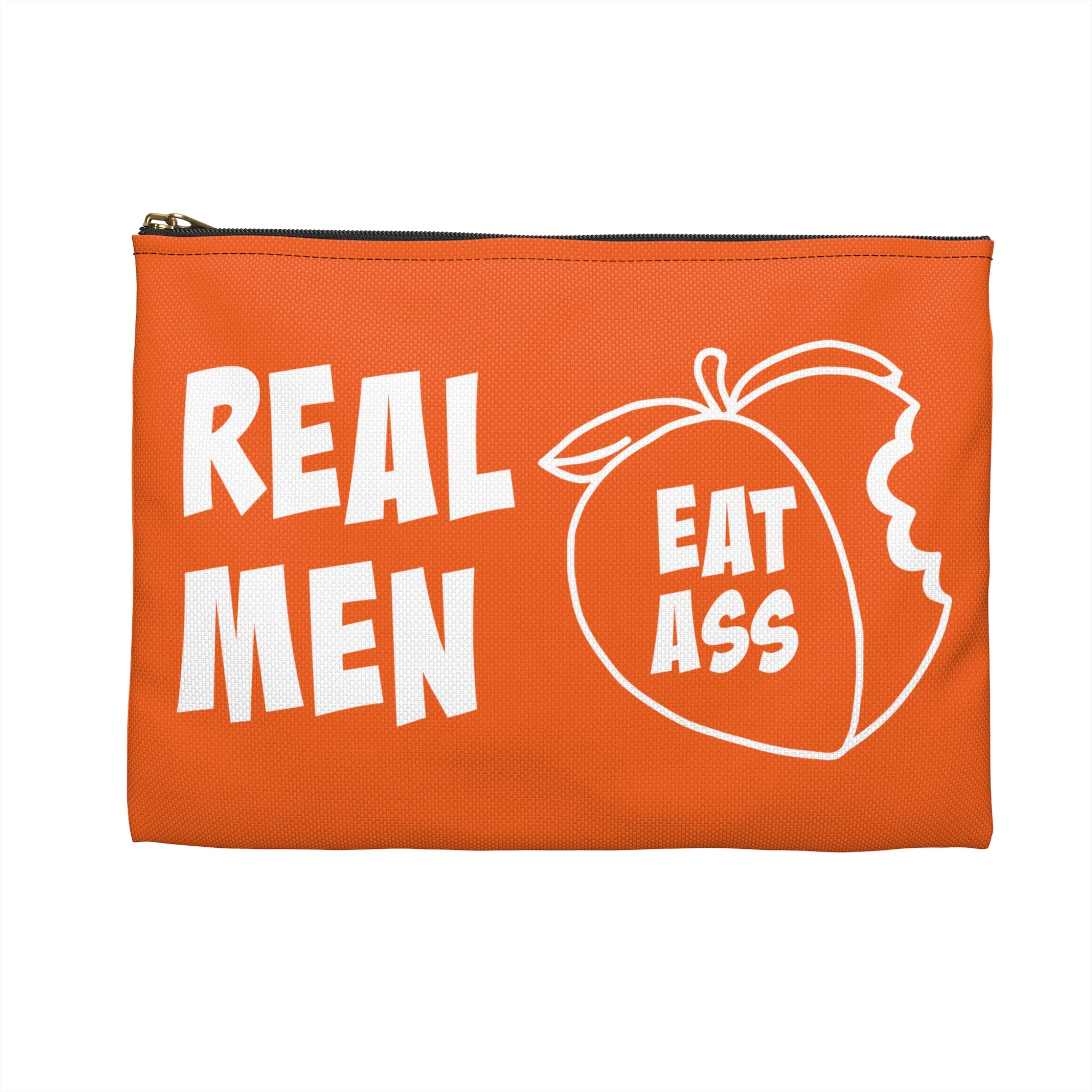 Zipper Gear Pouch - Real Men Eat Ass