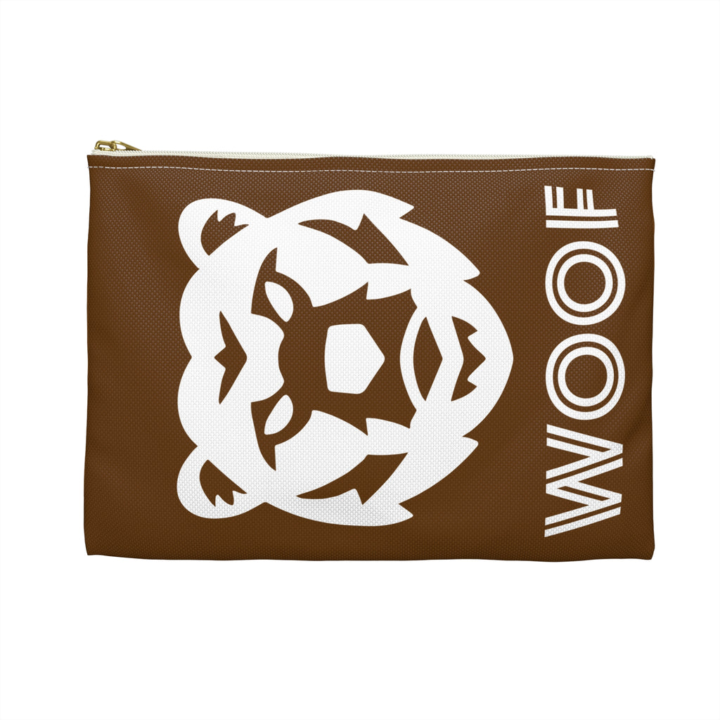 Zipper Gear Pouch - Geometric Bear