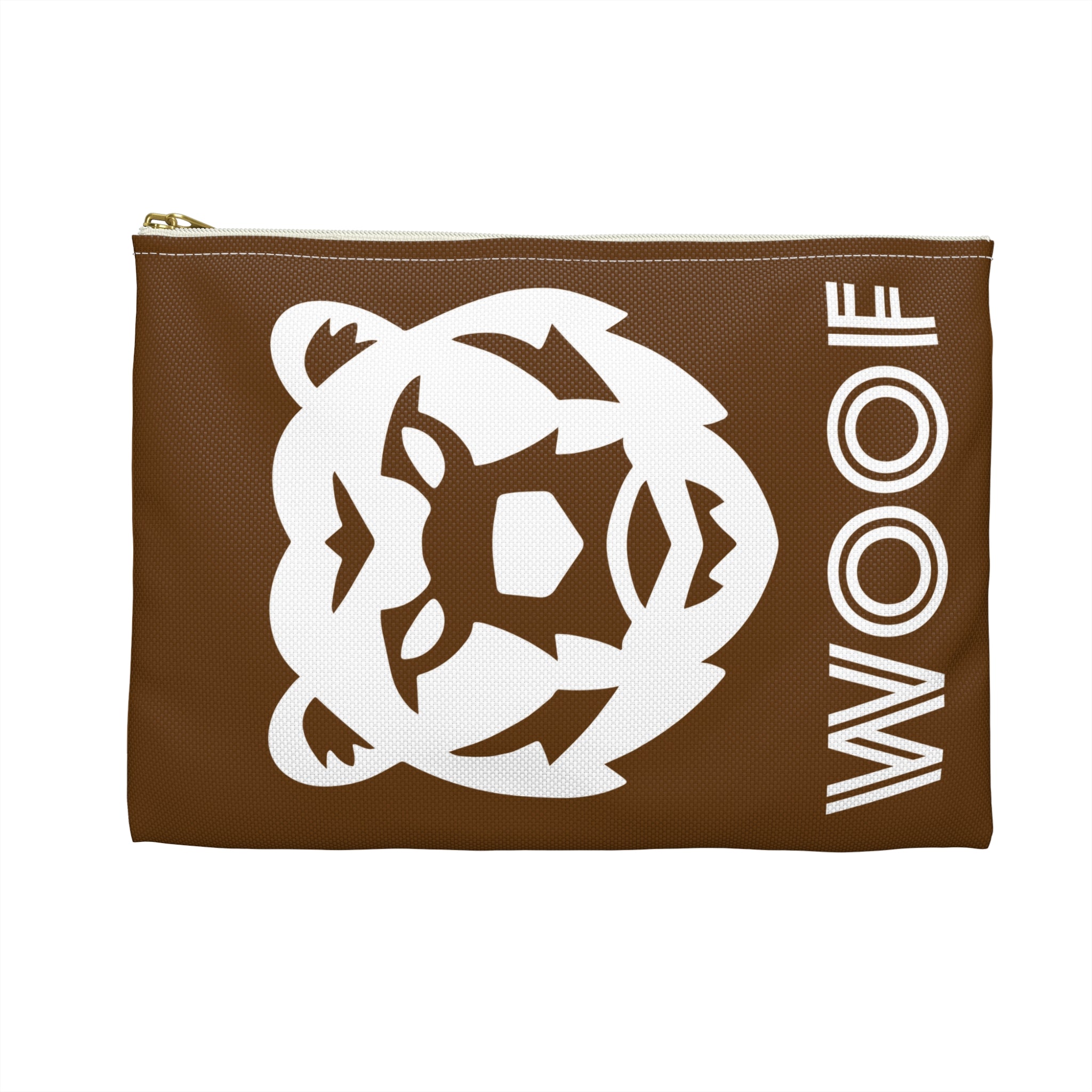 Zipper Gear Pouch - Geometric Bear