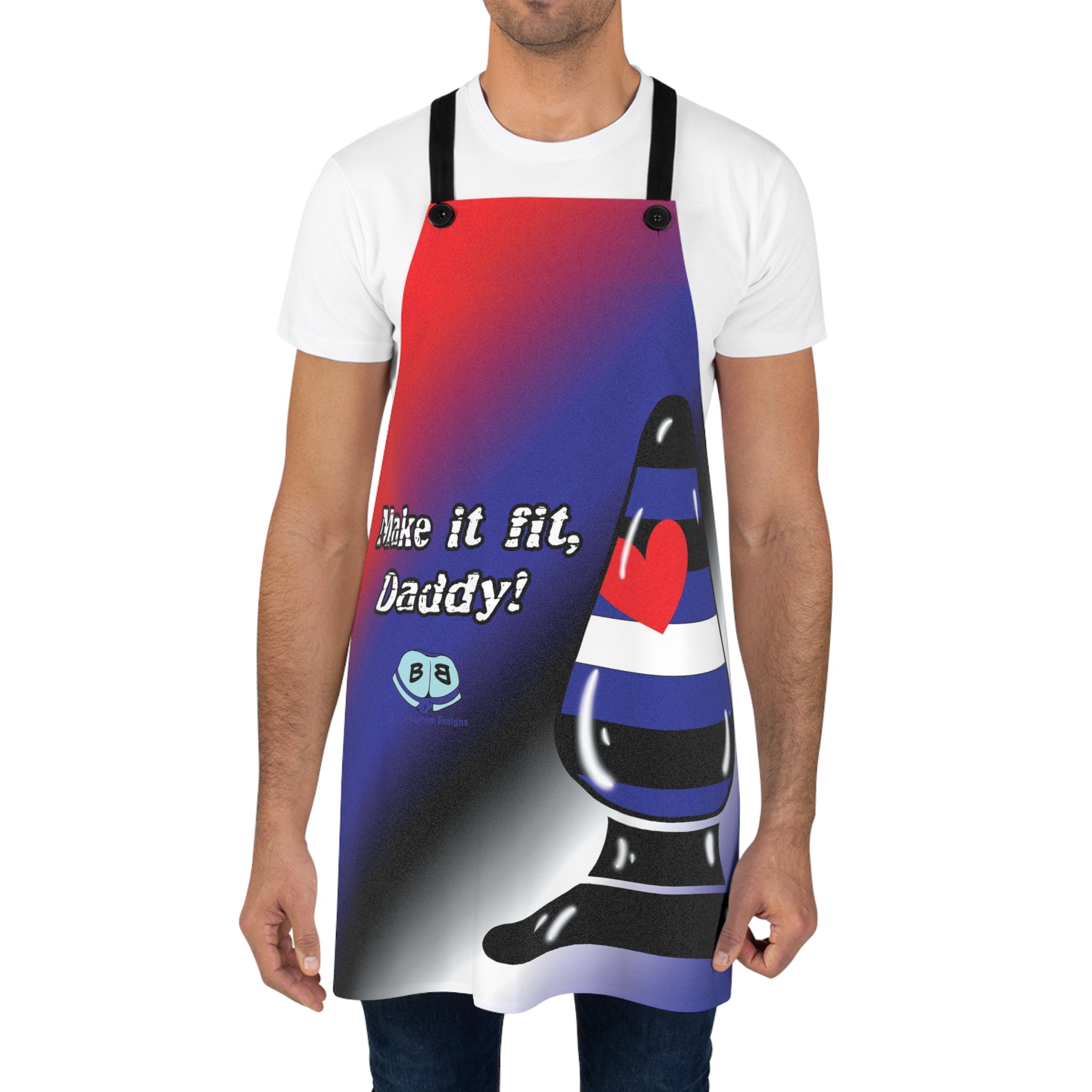 Apron - Leather Pride Butt Plug