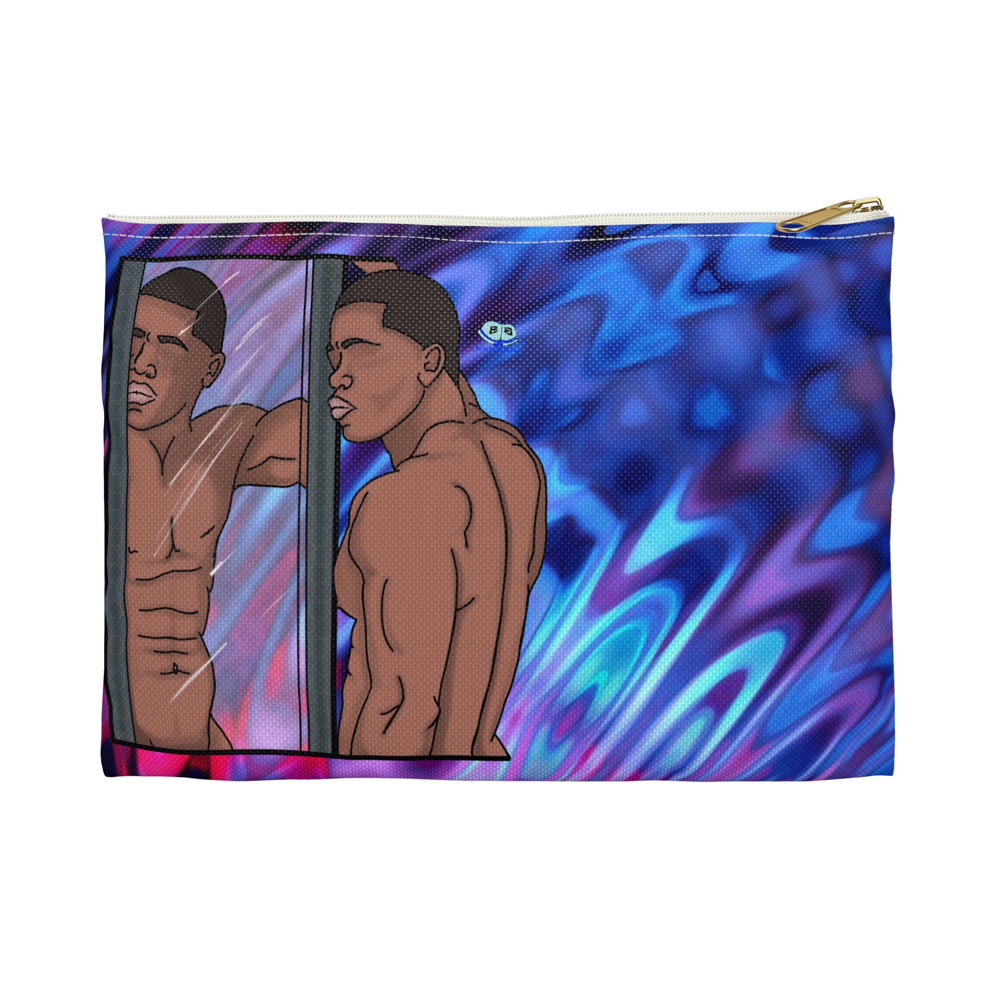 Zipper Gear Pouch - Man in the Mirror