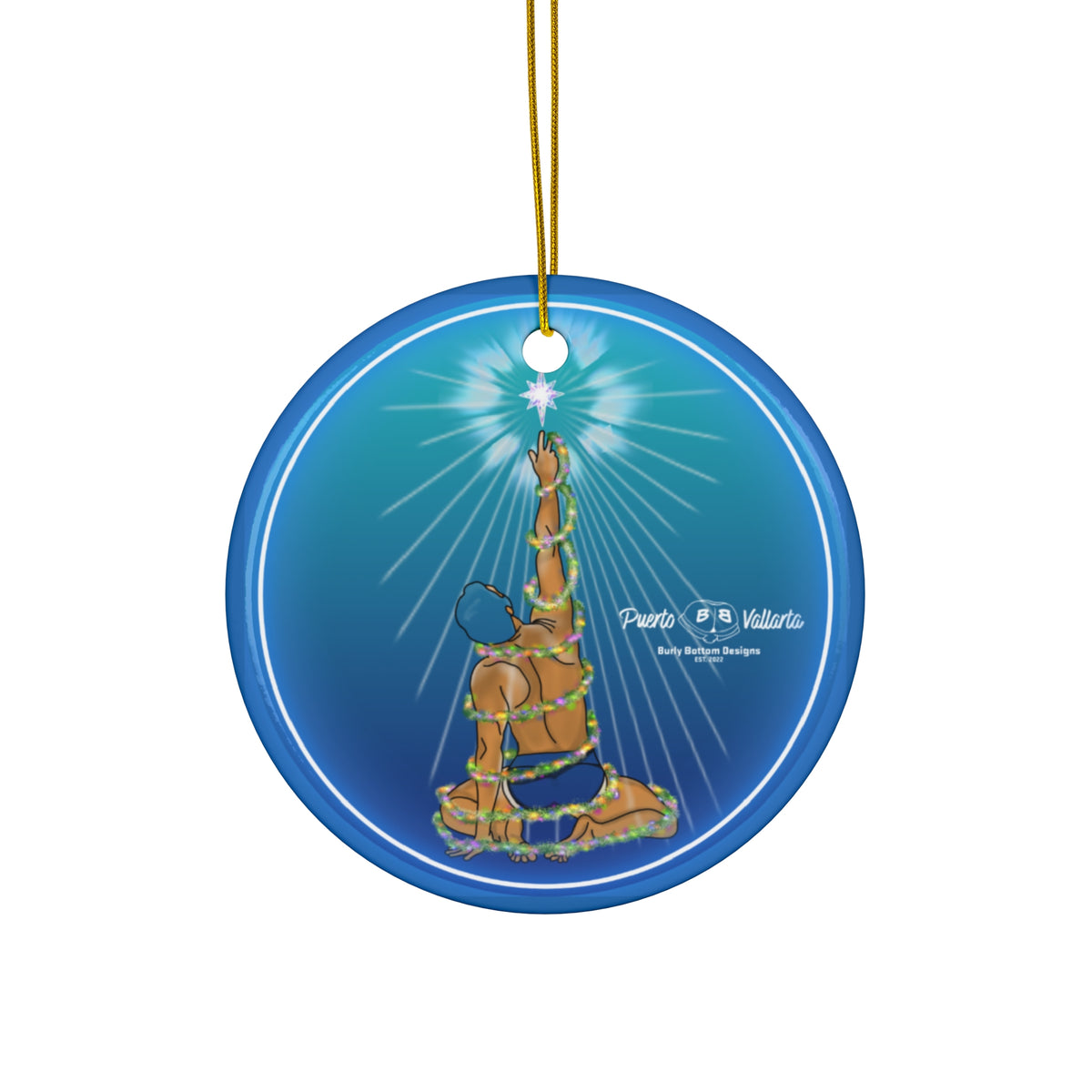 Ceramic Ornament - Let Me Be Your Star