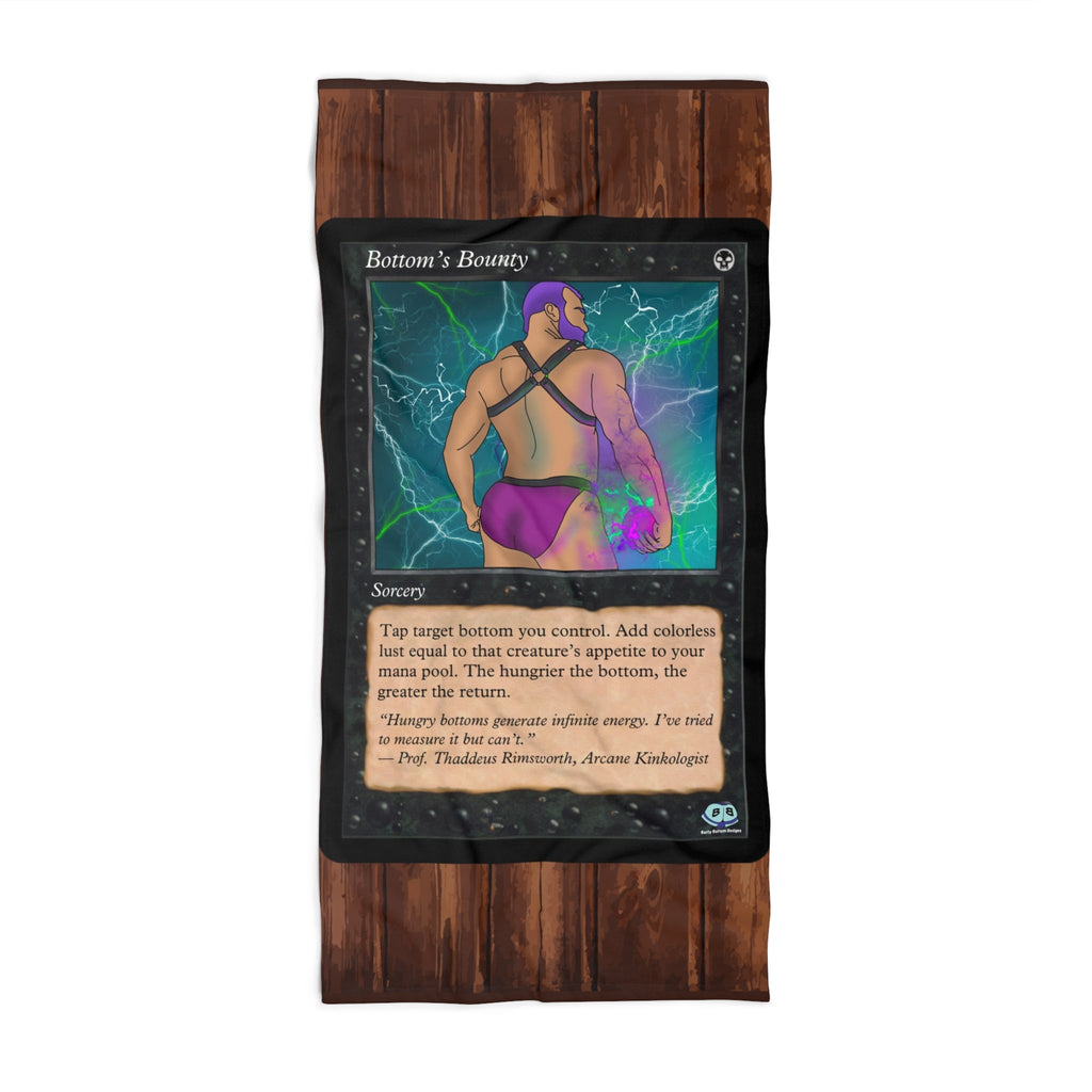 Beach Towel - Bottom's Bounty