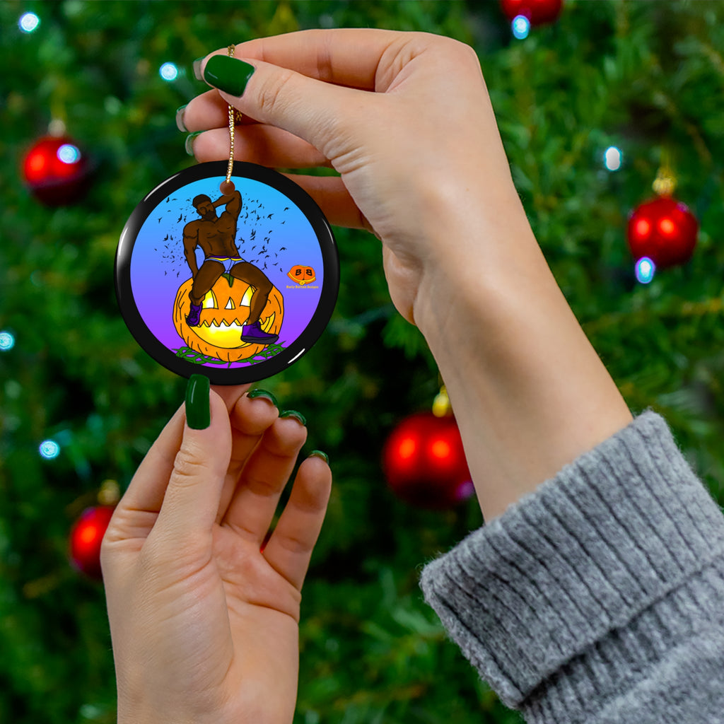Ceramic Ornament - Jack O' Lantern