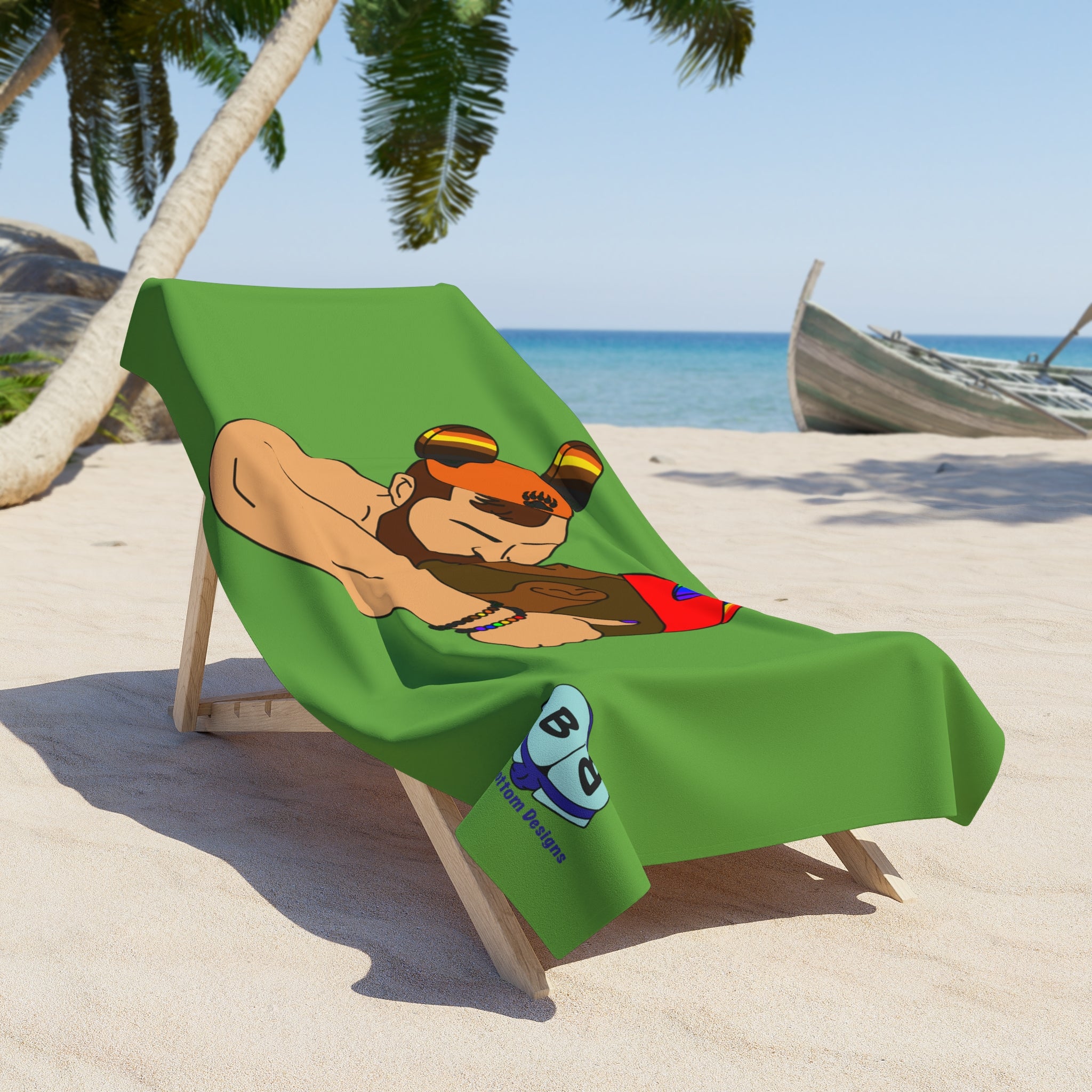 Beach Towel - Magical Kiss