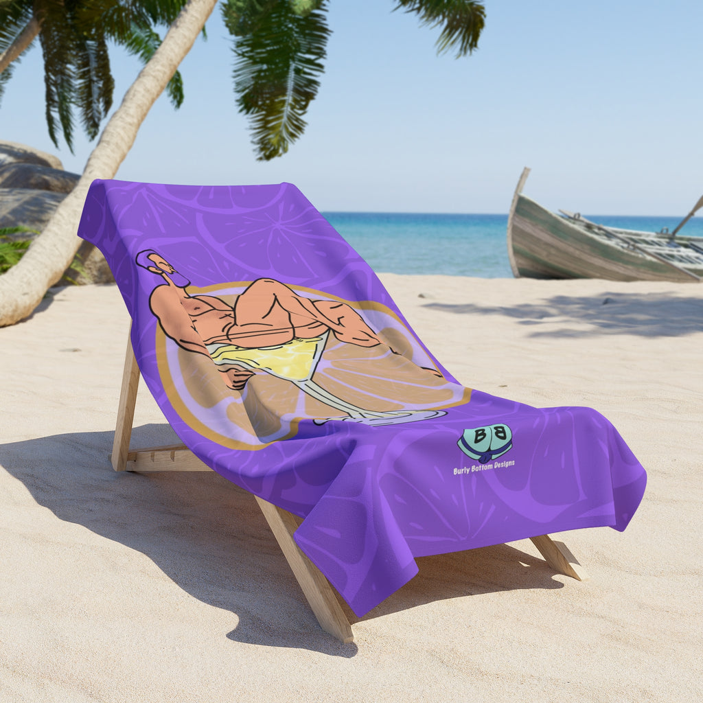 Beach Towel - Lemon Drop