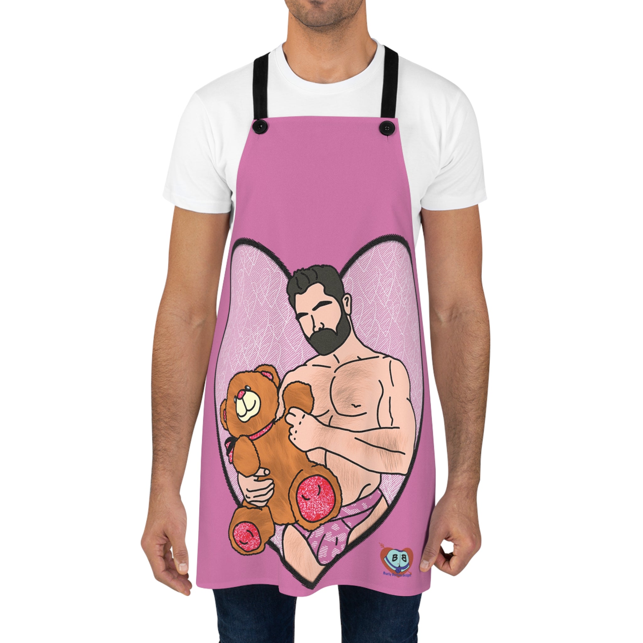 Apron - Valentine Bear