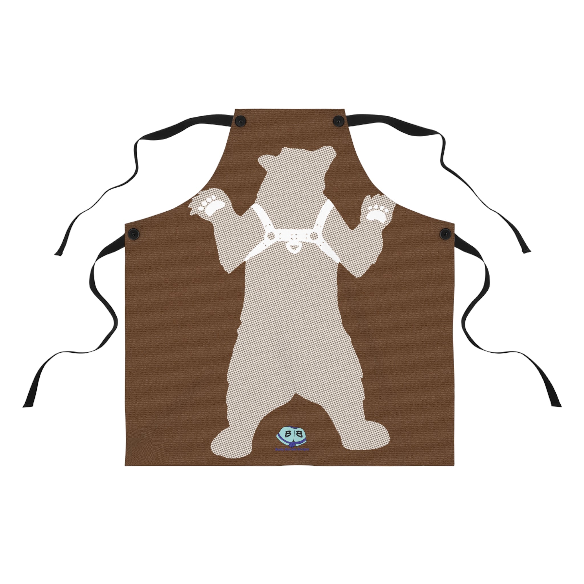 Apron - Leather Bear