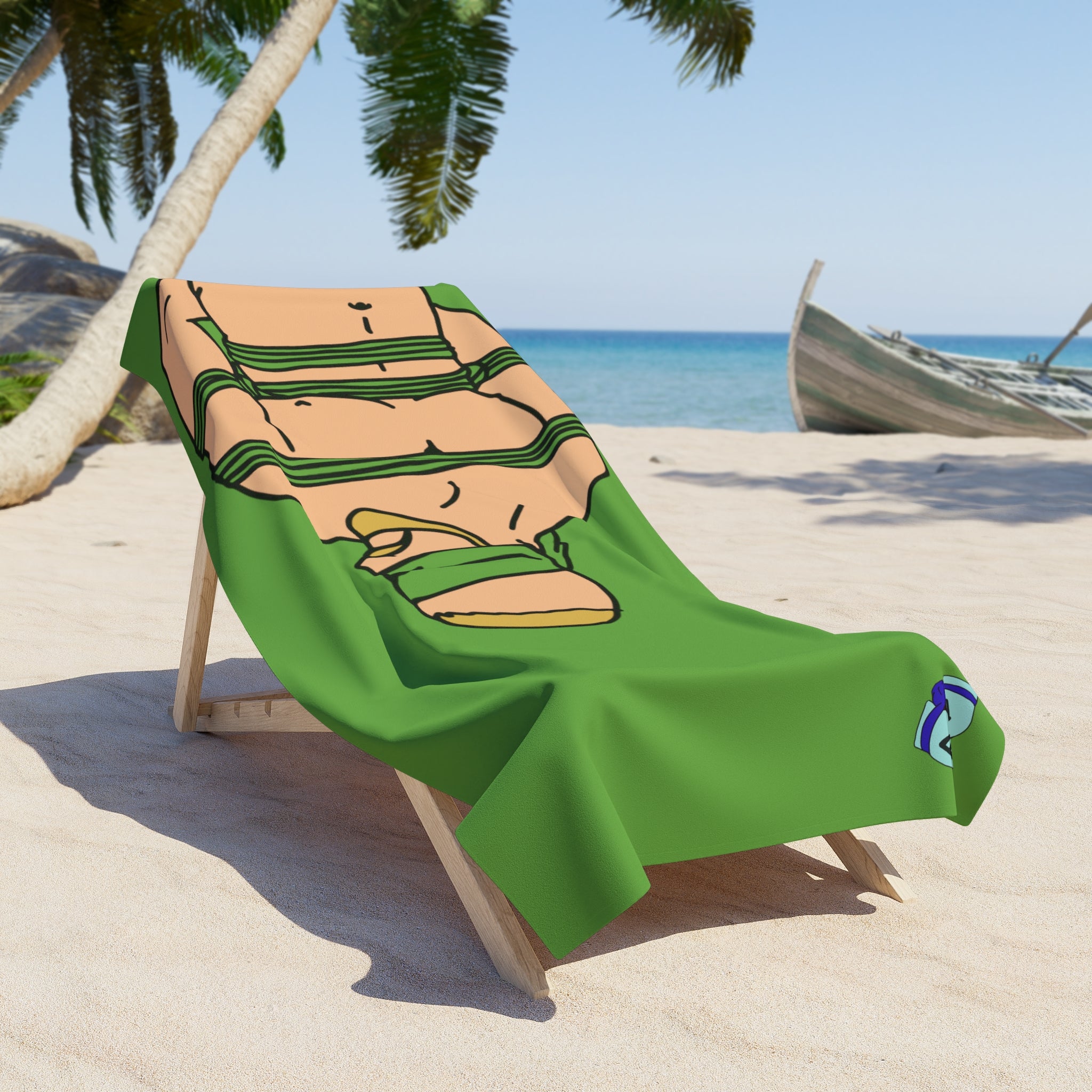 Beach Towel - Bound and Blindfolded