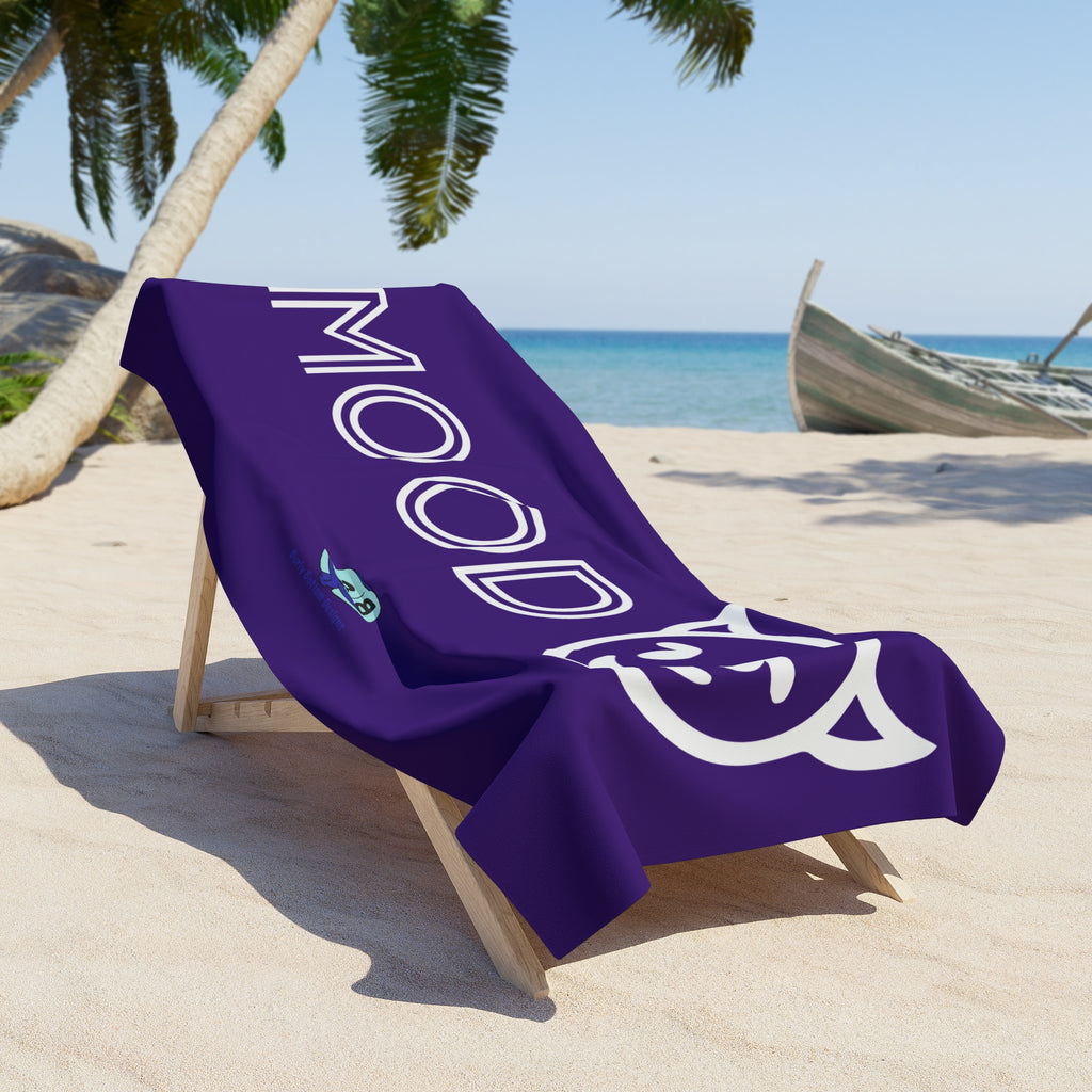 Beach Towel - Mood Devil Emoji