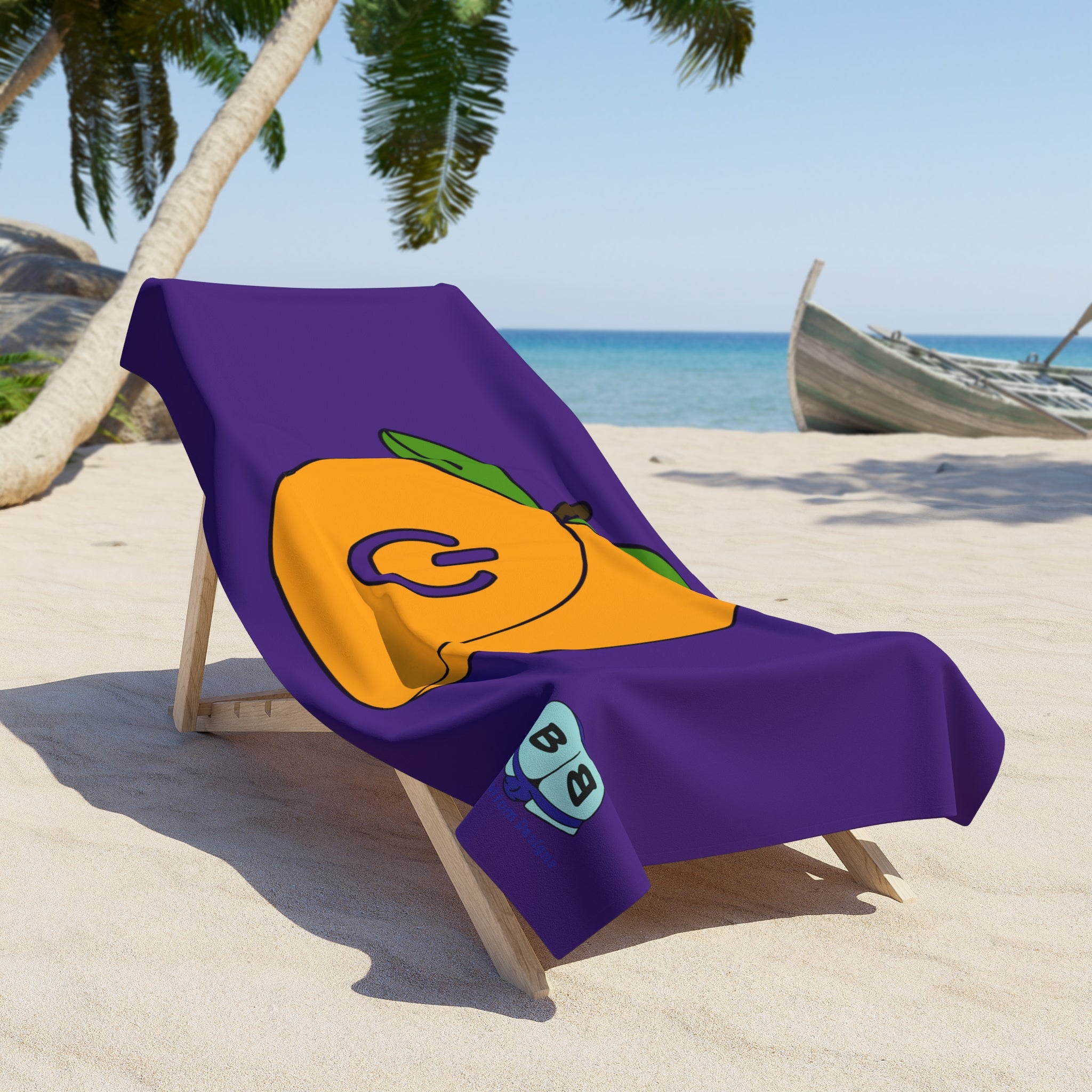 Beach Towel - Power Bottom / Peach