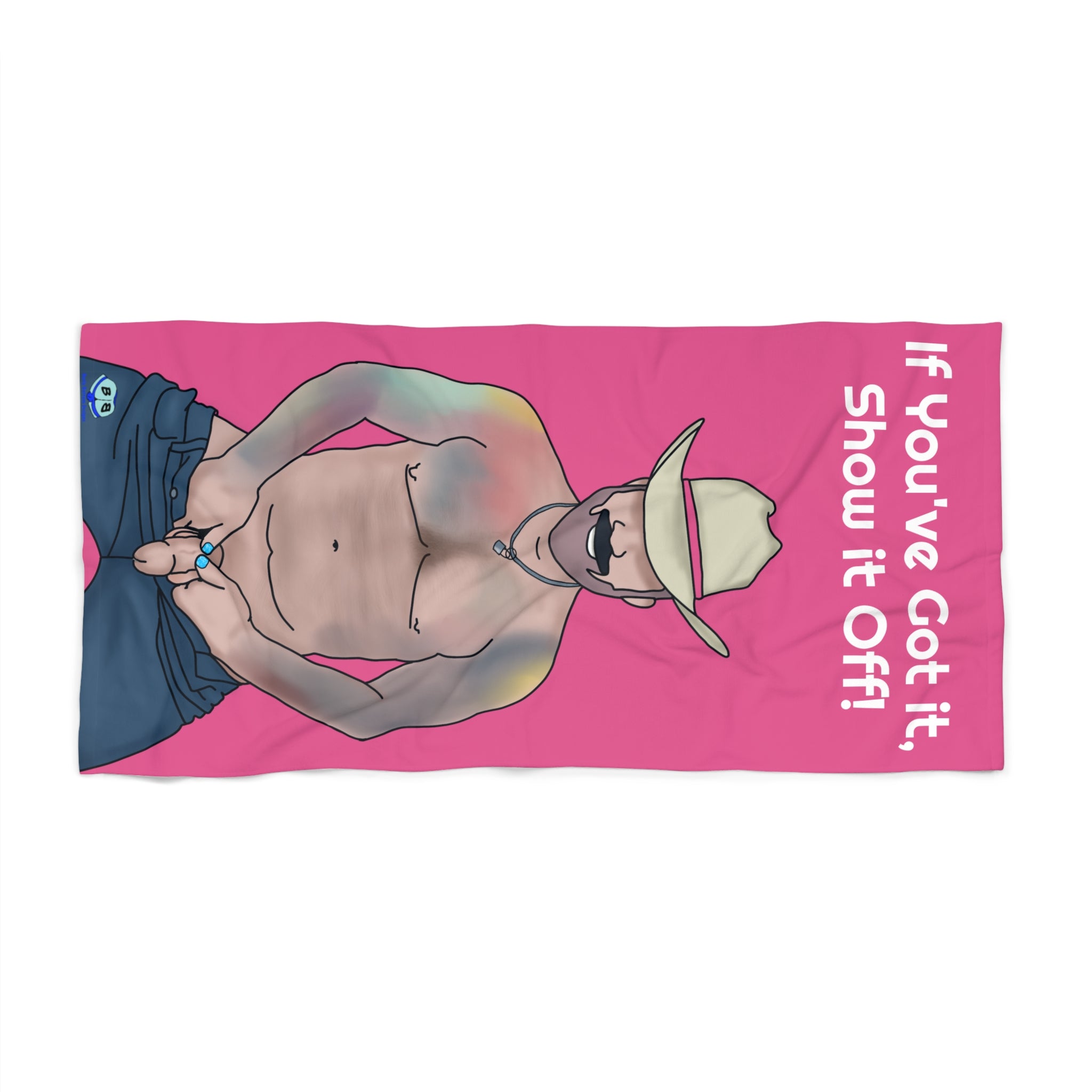 Beach Towel - Show Off