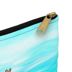 Zipper Gear Pouch - Peace, Love, and Doughnuts