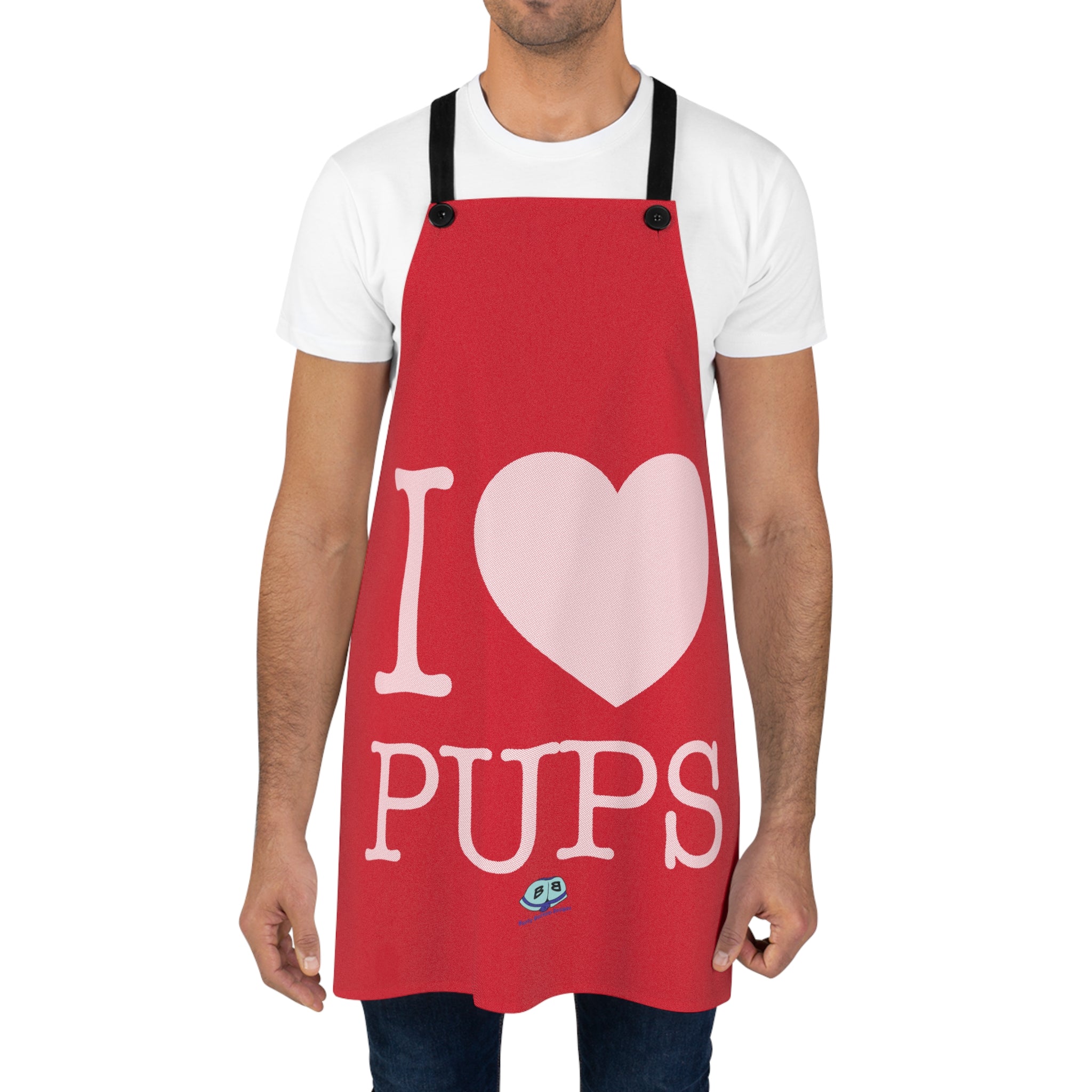 Apron - I Heart Pups