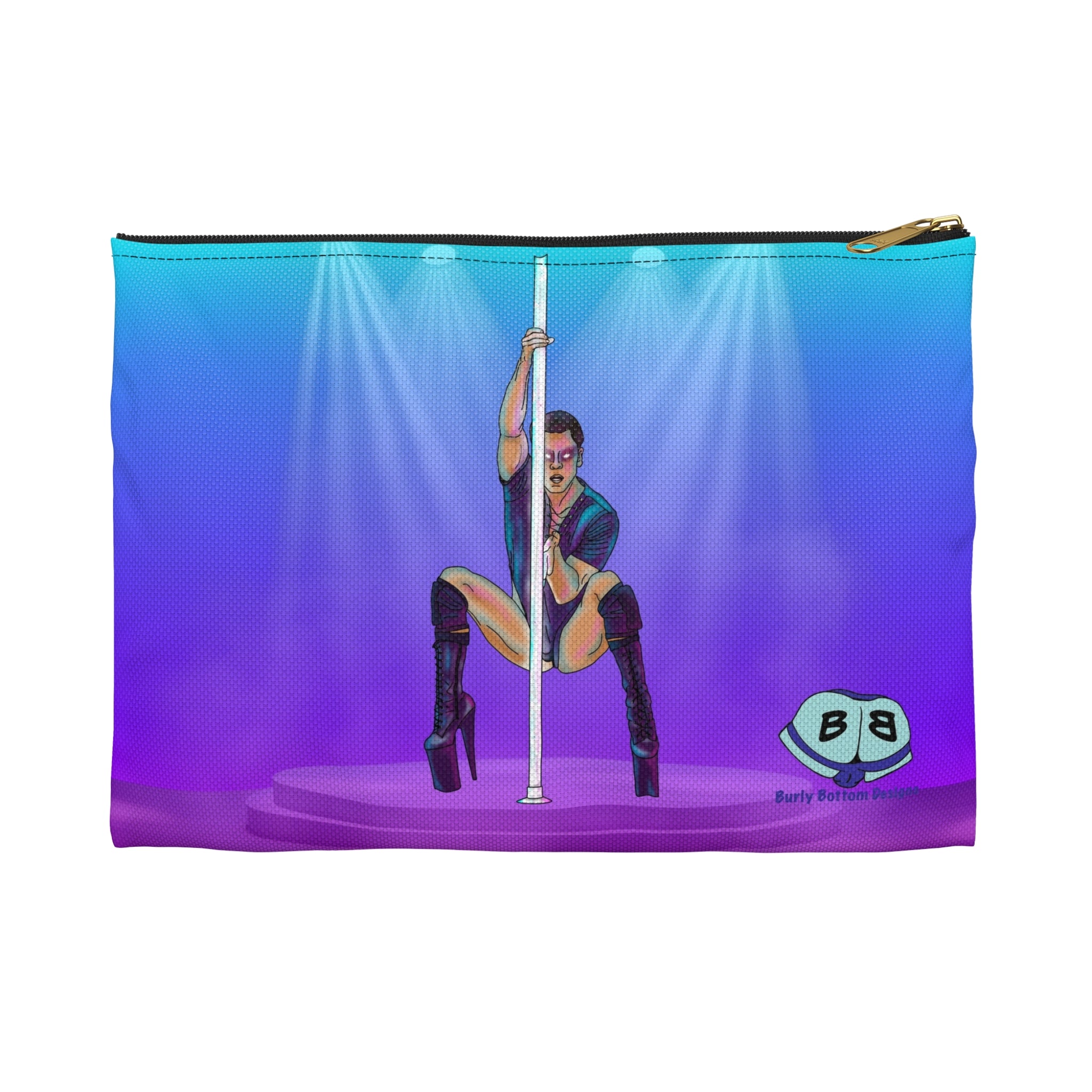 Zipper Gear Pouch - Not All Heroes Wear Capes