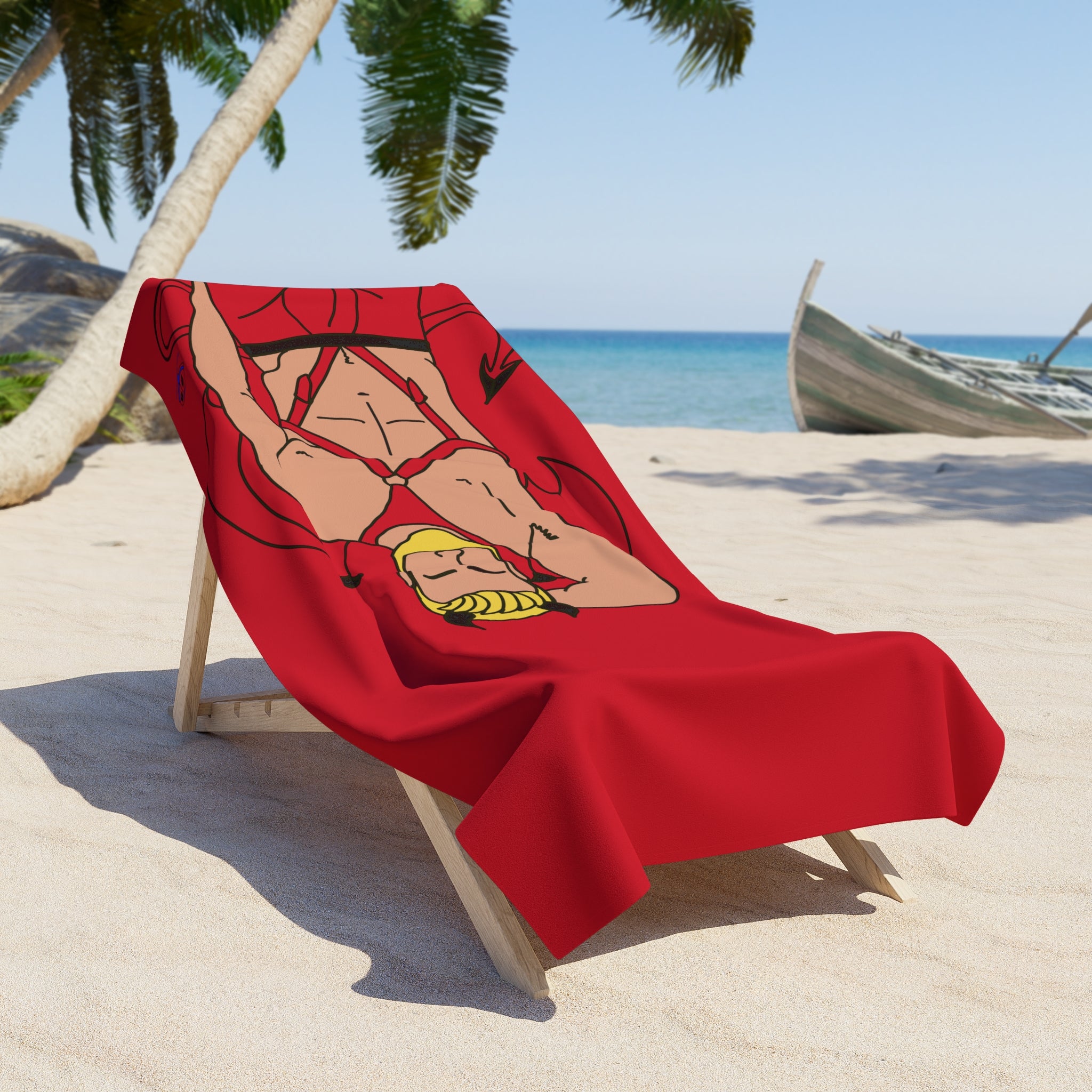 Beach Towel - The Devil