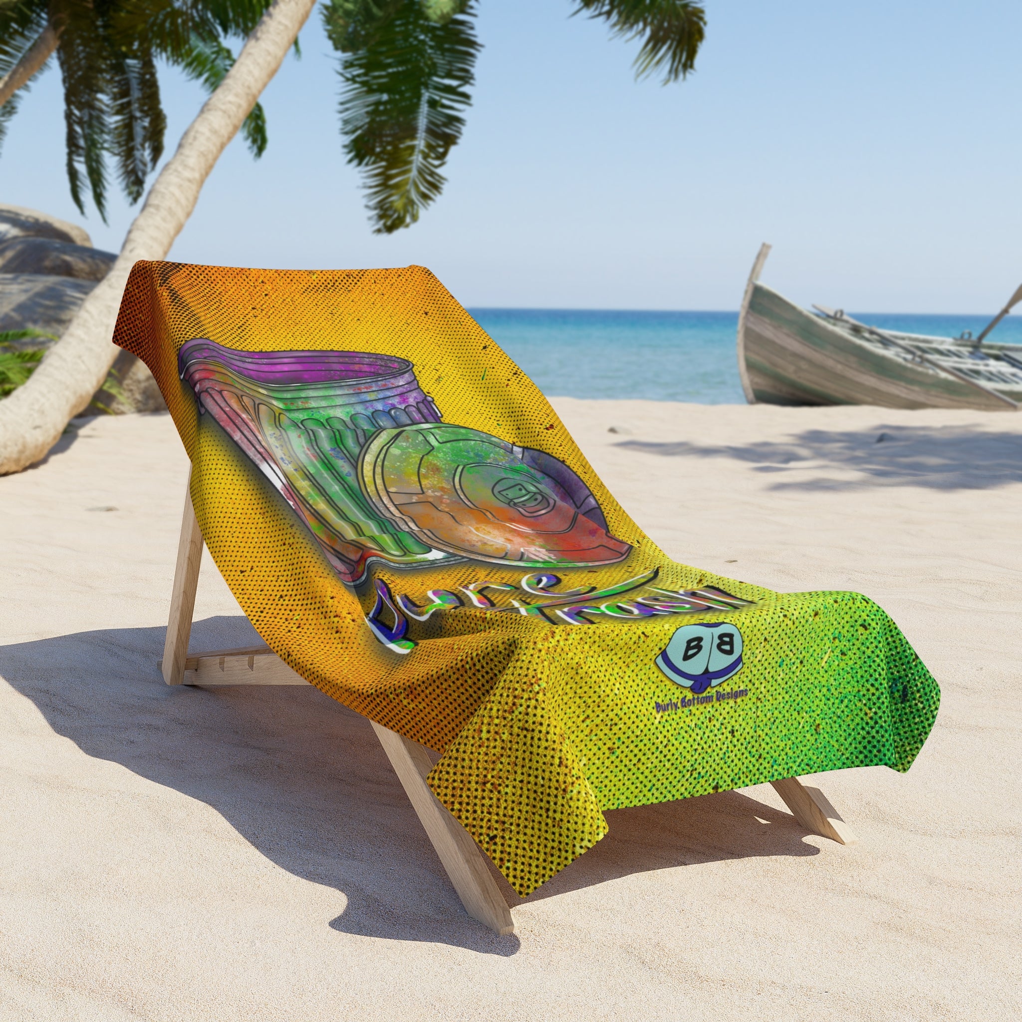 Beach Towel - Pure Trash
