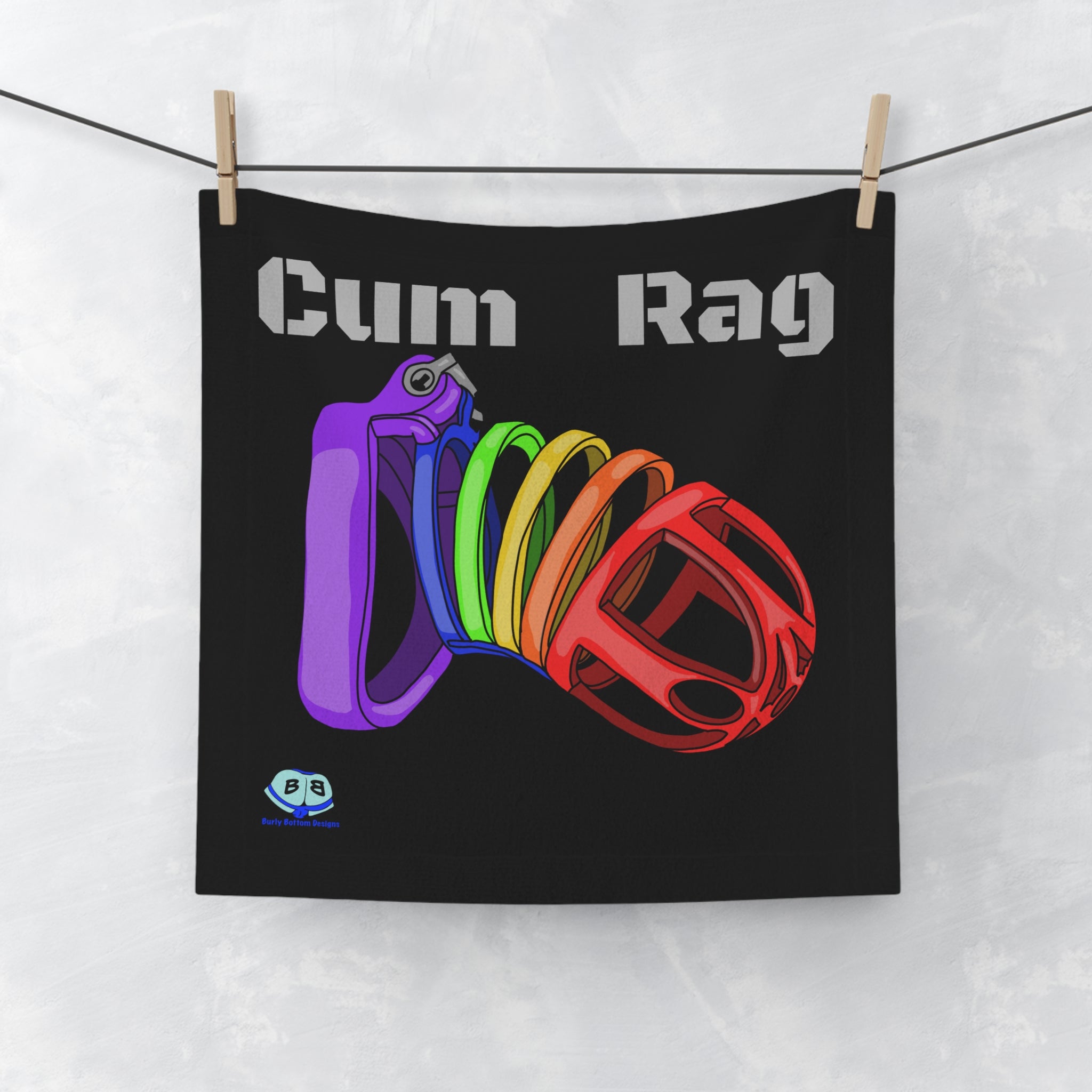 Cum Rag - Chastity Case