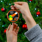 Ceramic Ornament - Candy Corn Cock