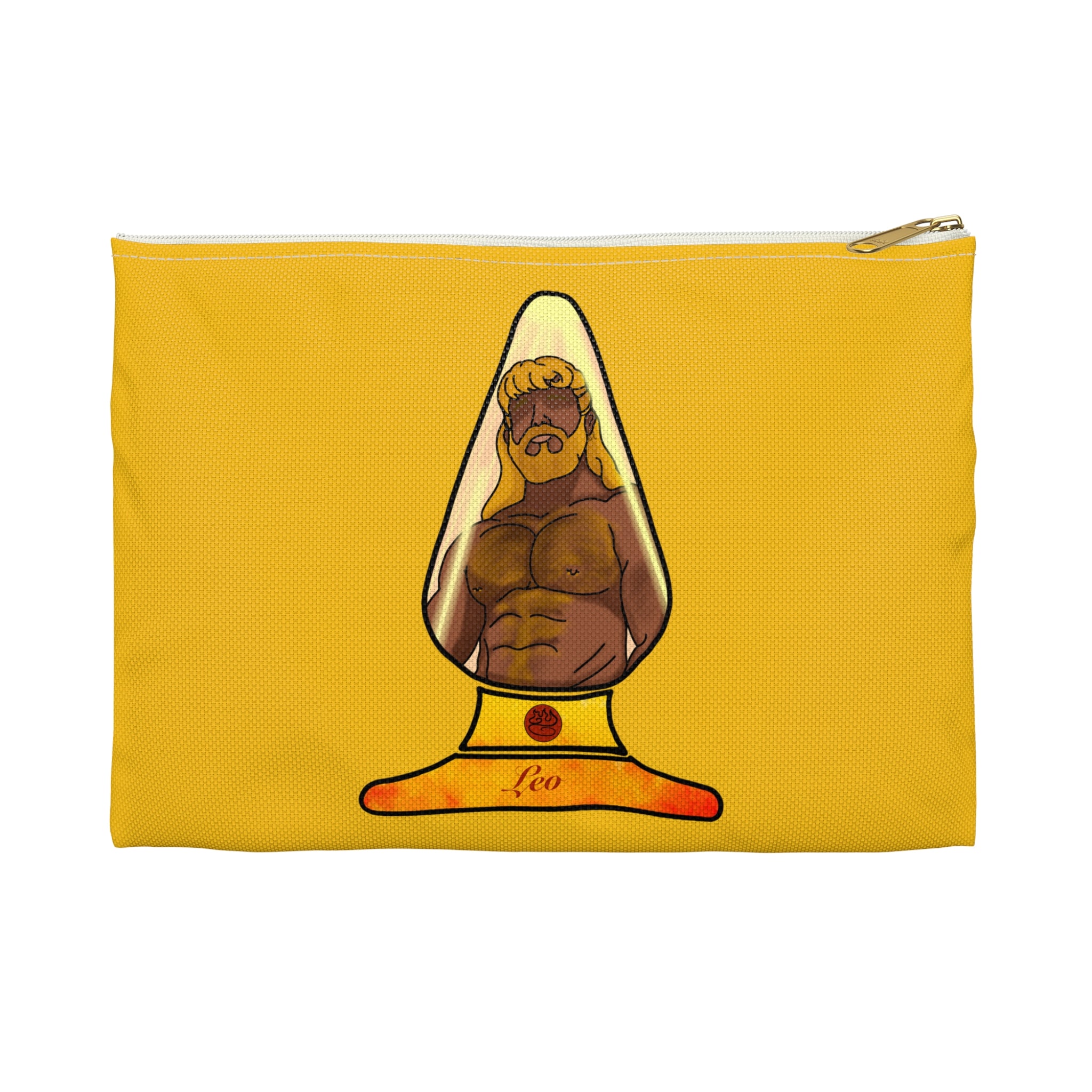 Zipper Gear Pouch - Zodiac Butt Plug: Leo