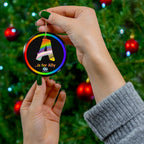 Ceramic Ornament - A is for Ally