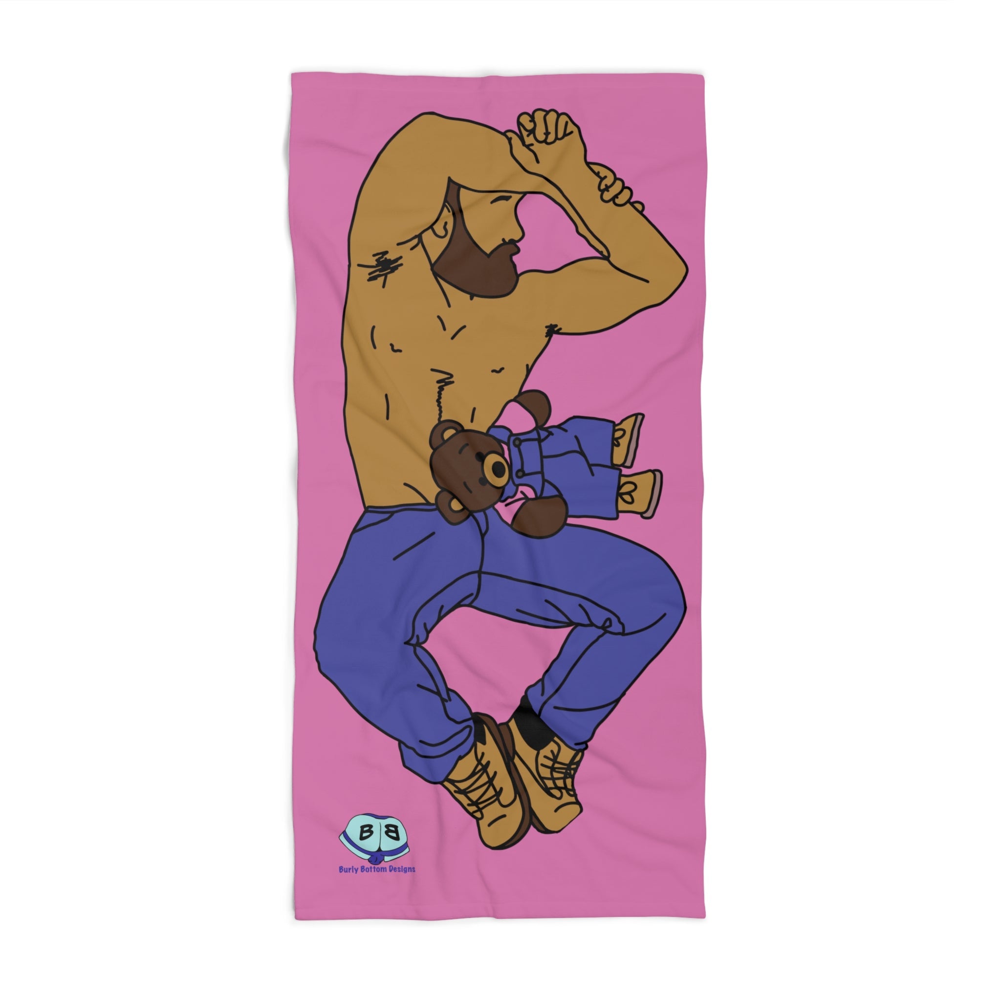 Beach Towel - Teddy Bear Snuggles