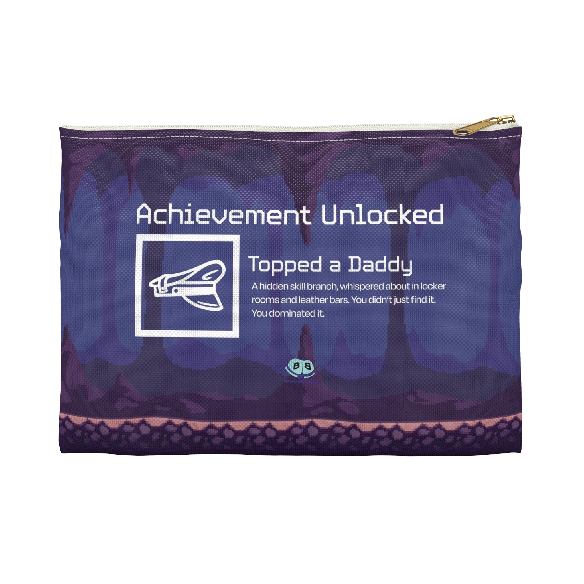 Zipper Gear Pouch - Achievement Unlocked