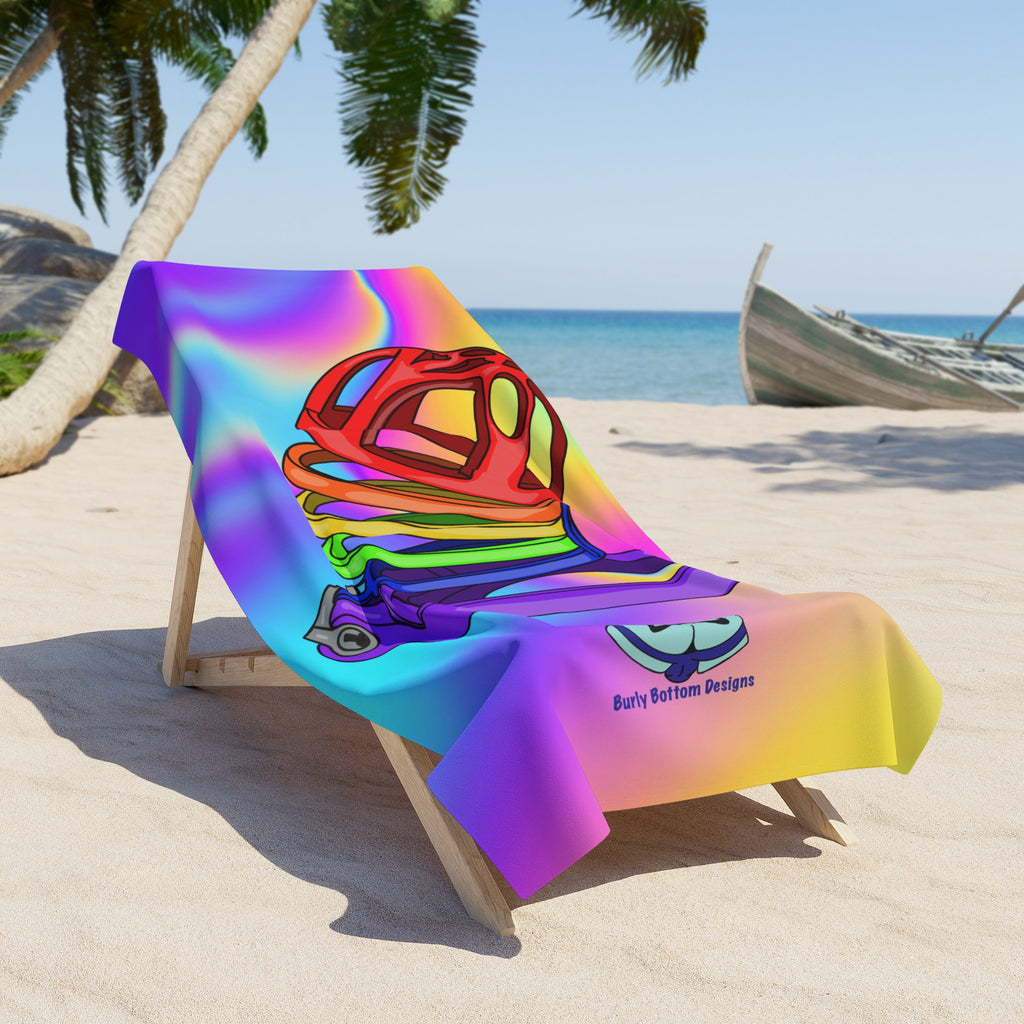 Beach Towel - Chastity Cage