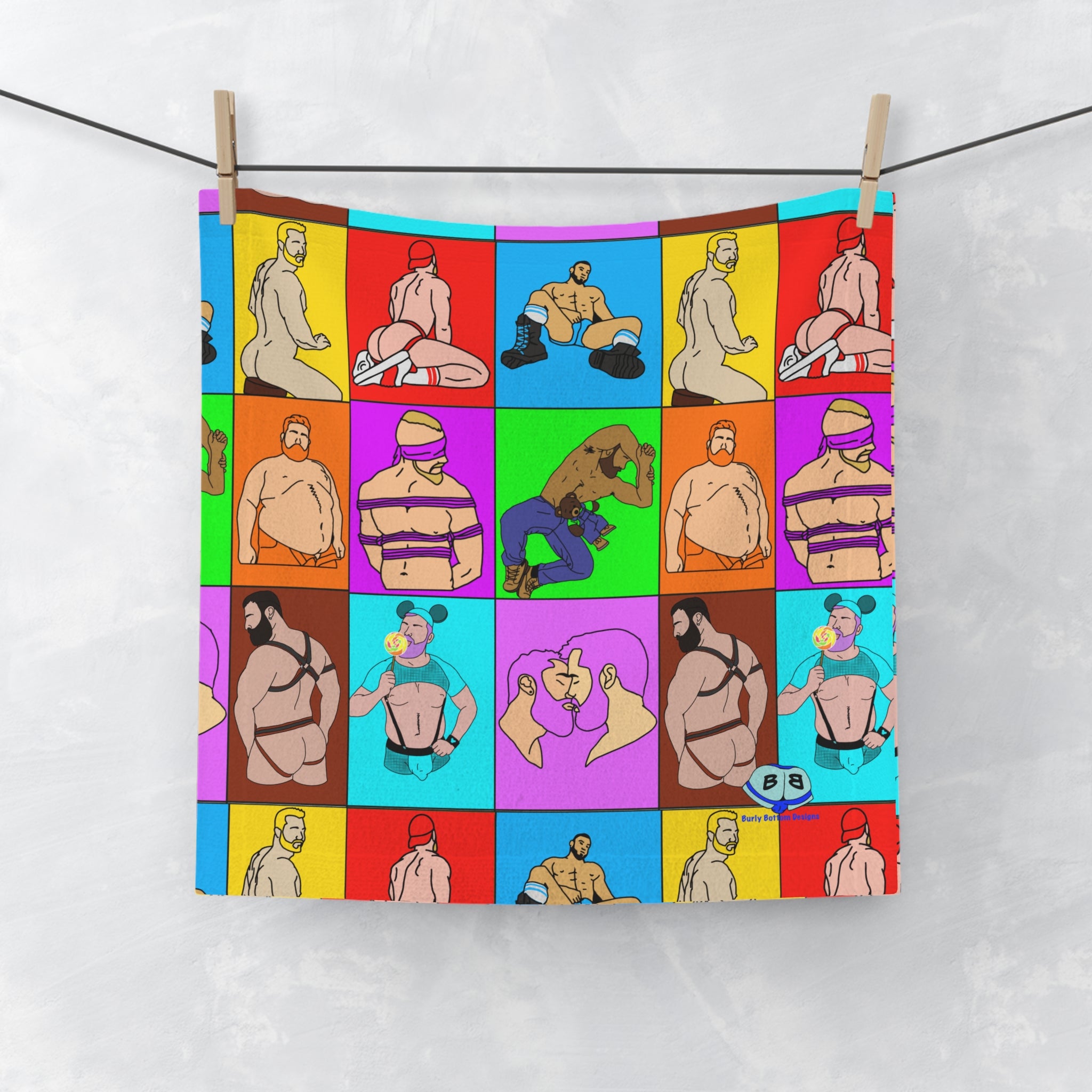 Cum Rag - Color Block Dudes