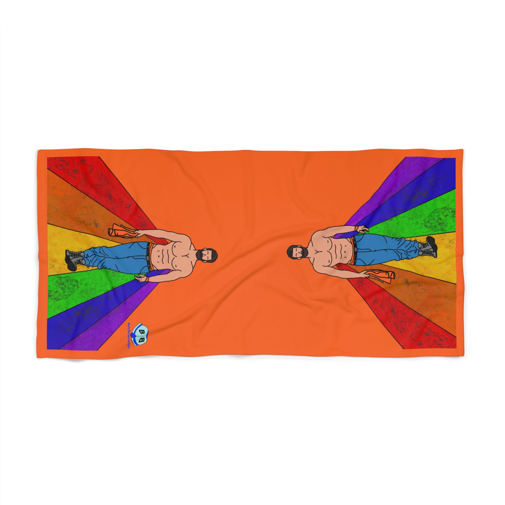 Beach Towel - Rainbow Road