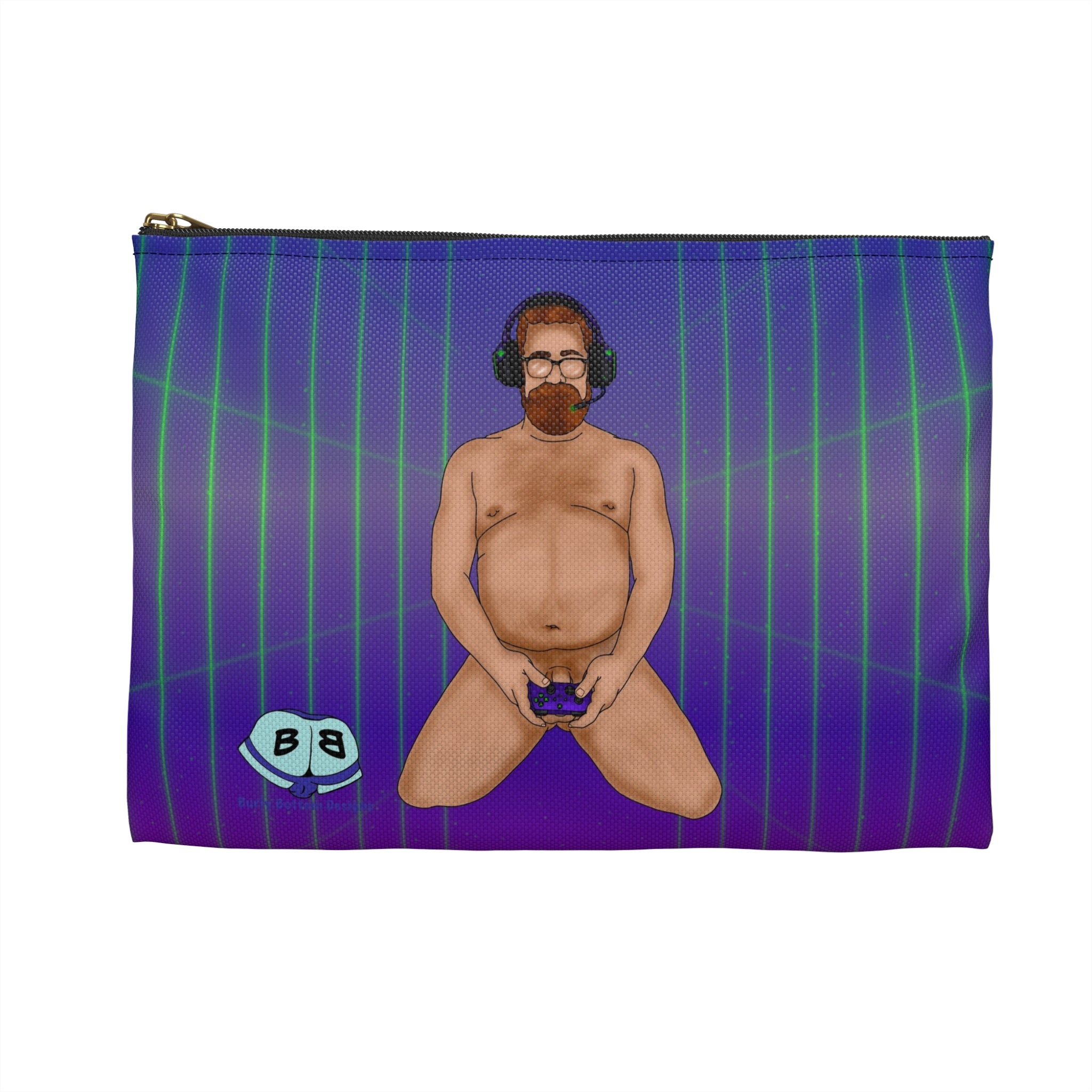 Zipper Gear Pouch - PLEASE Insert Player One