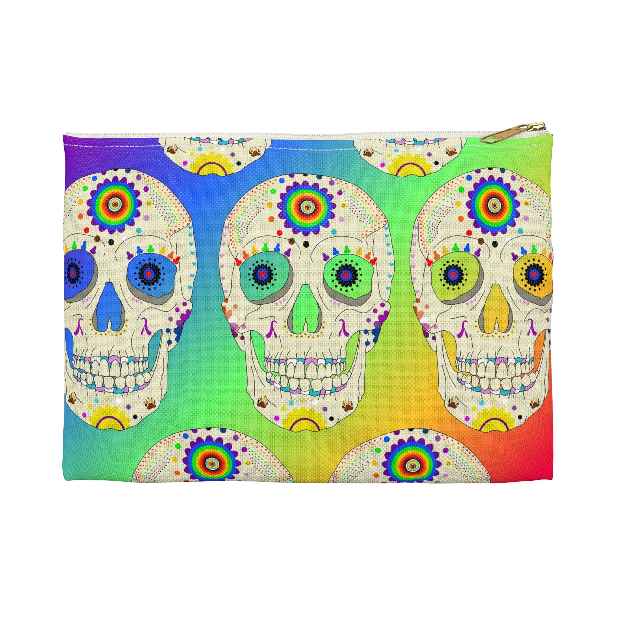 Zipper Gear Pouch - Día De Los Everyone