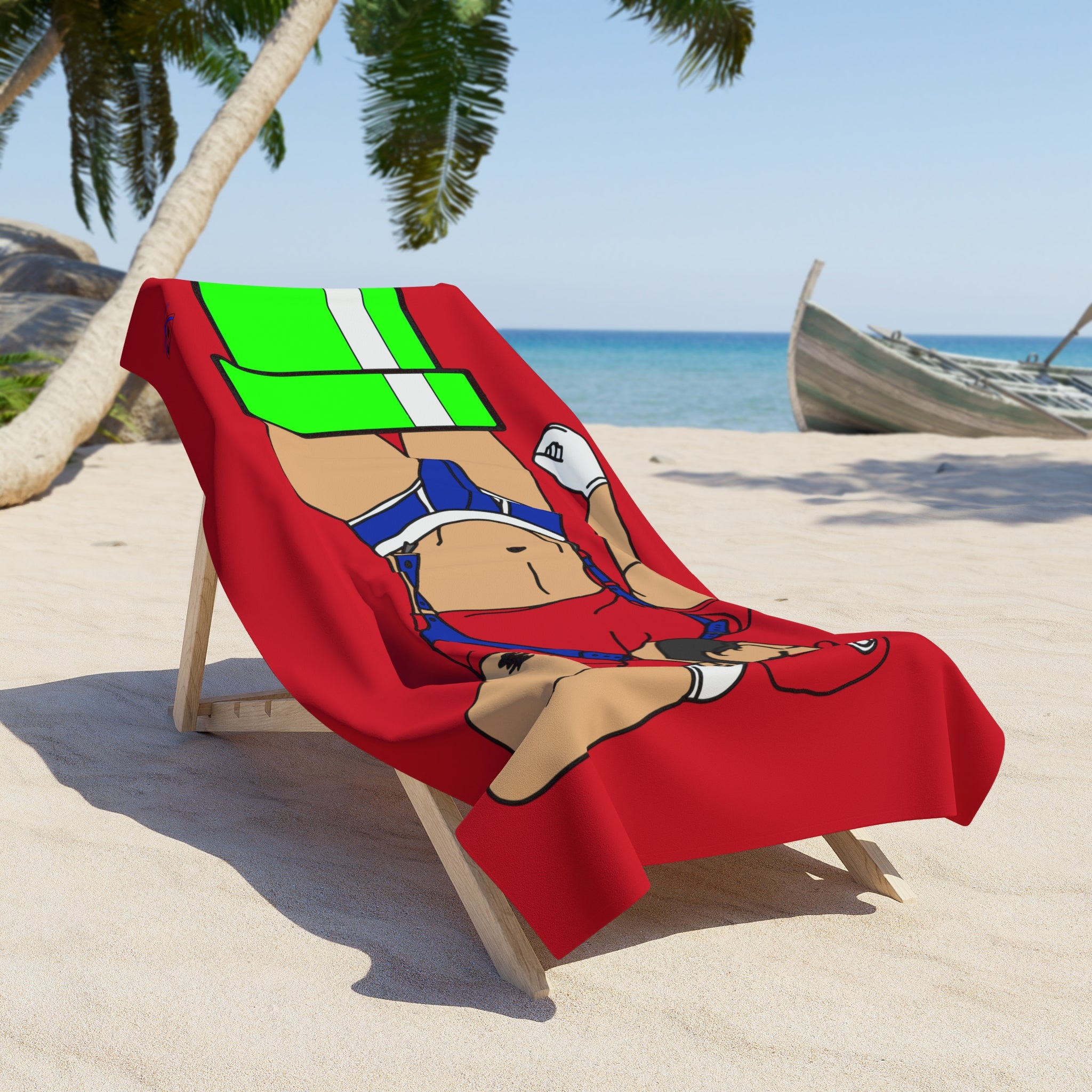 Beach Towel - Warp Pipe Dreams