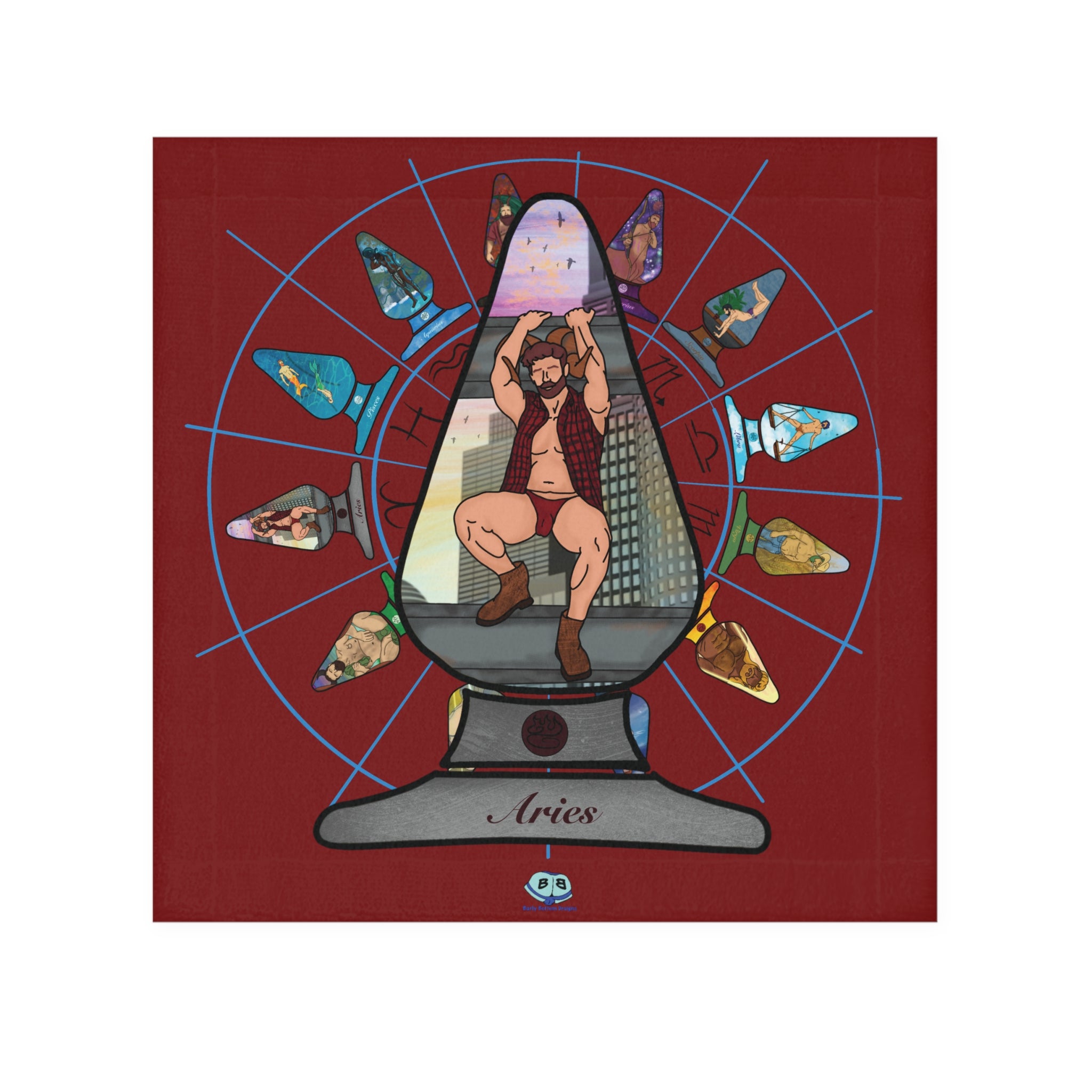 Cum Rag - Zodiac Butt Plug: Aries