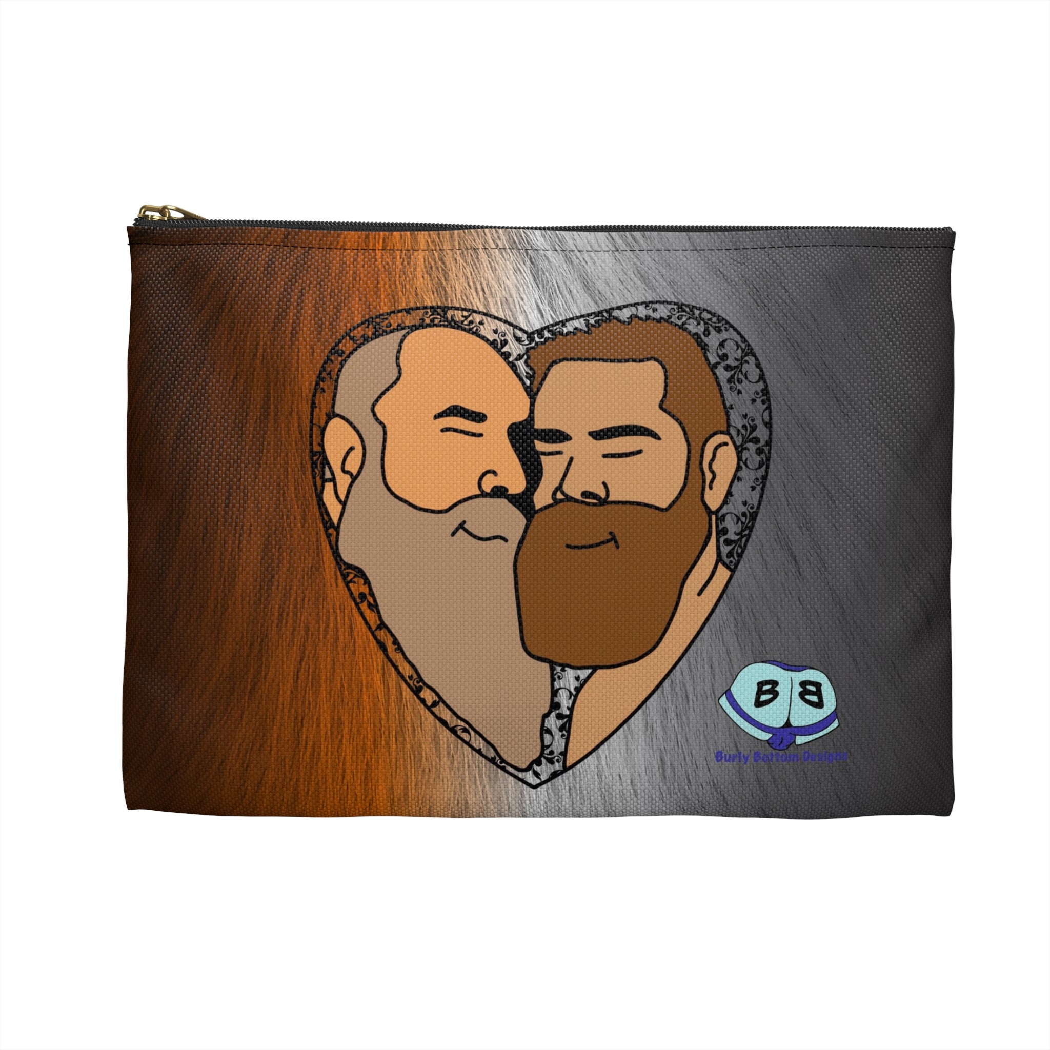 Zipper Gear Pouch - I Love Beards