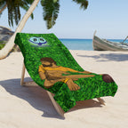 Beach Towel -Tight End Zone