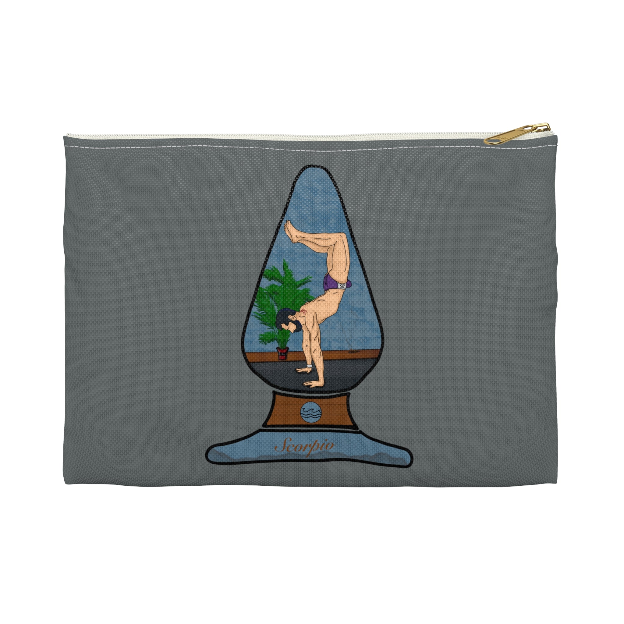 Zipper Gear Pouch - Zodiac Butt Plug: Scorpio